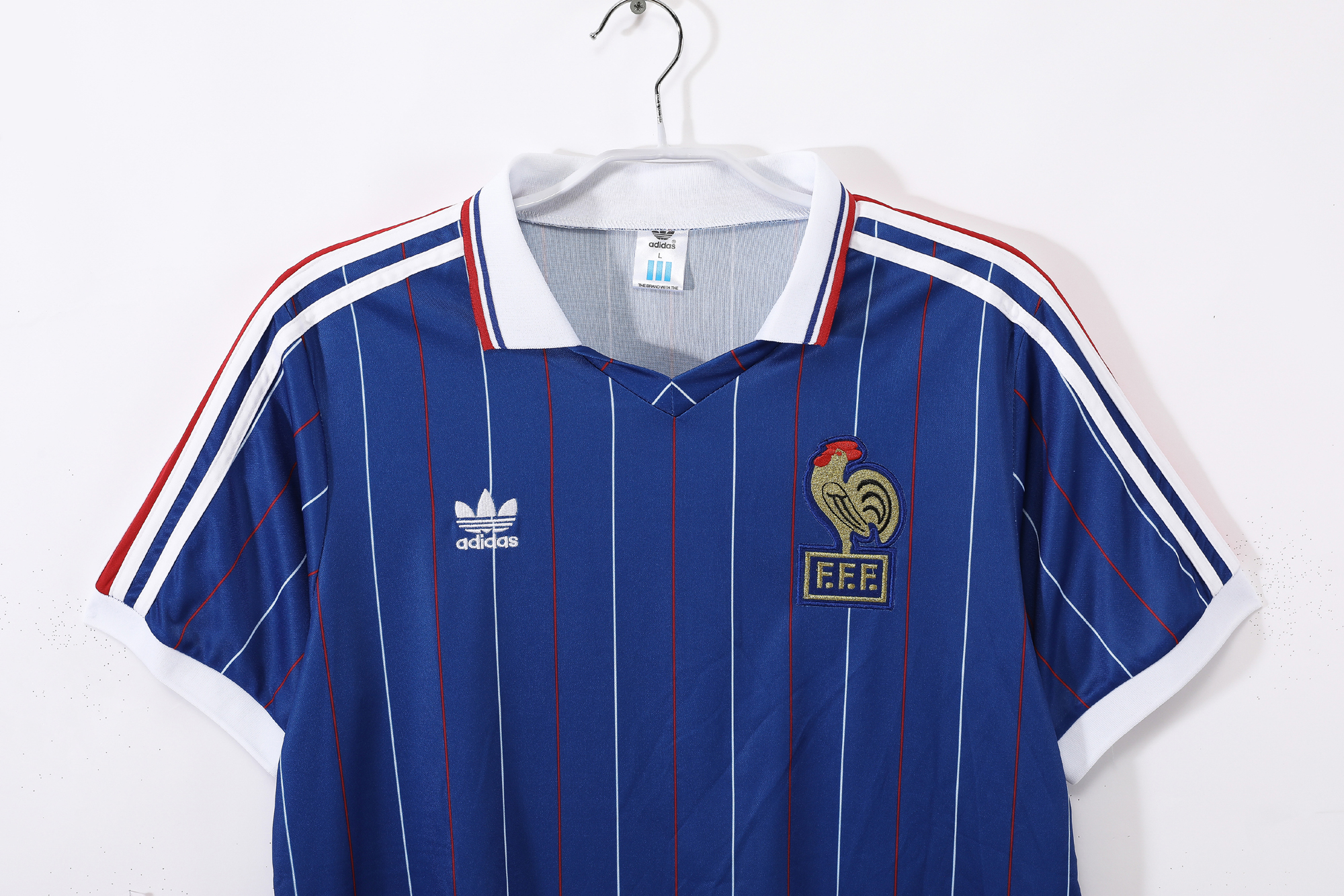 1982 France Home Retro Football Shirt