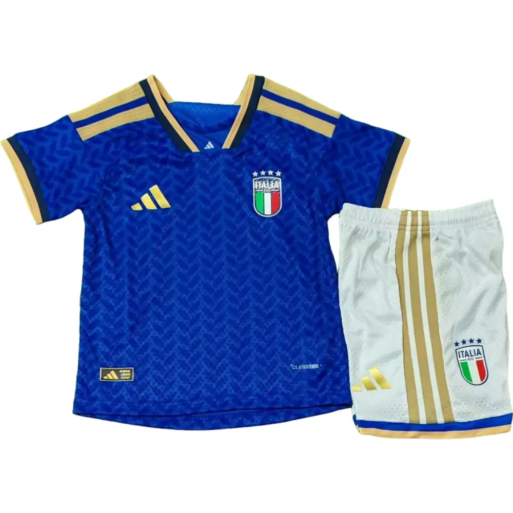 2026-27 Italy Home Jersey Children's Set - Player Edition