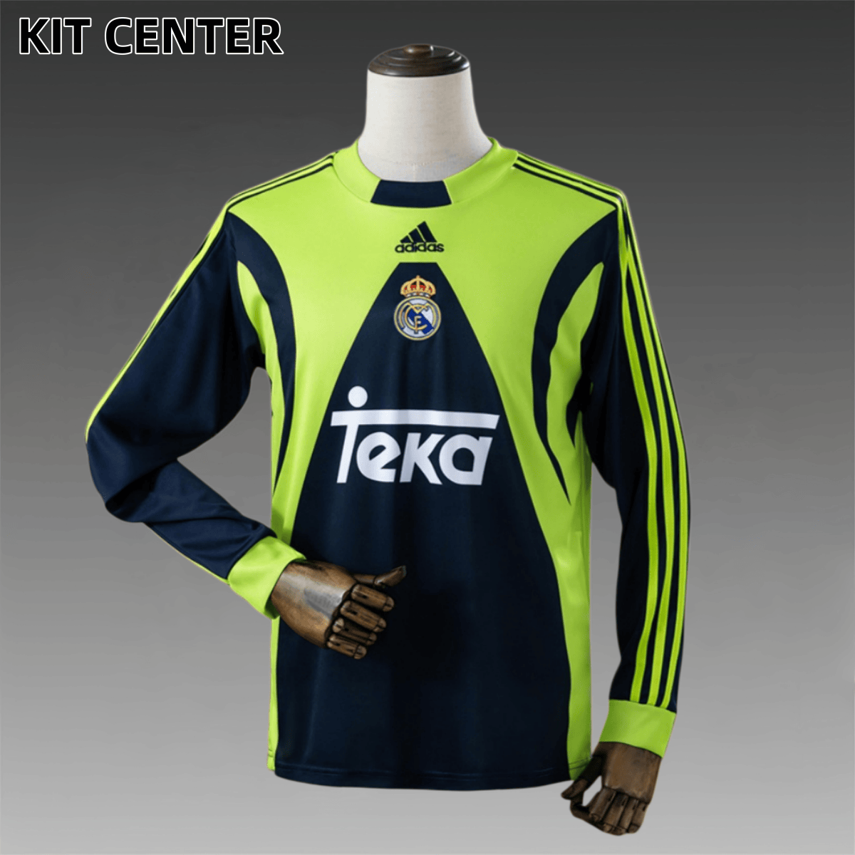 1999/2000 Real Madrid goalkeeper Long Sleeve Retro Football Shirt