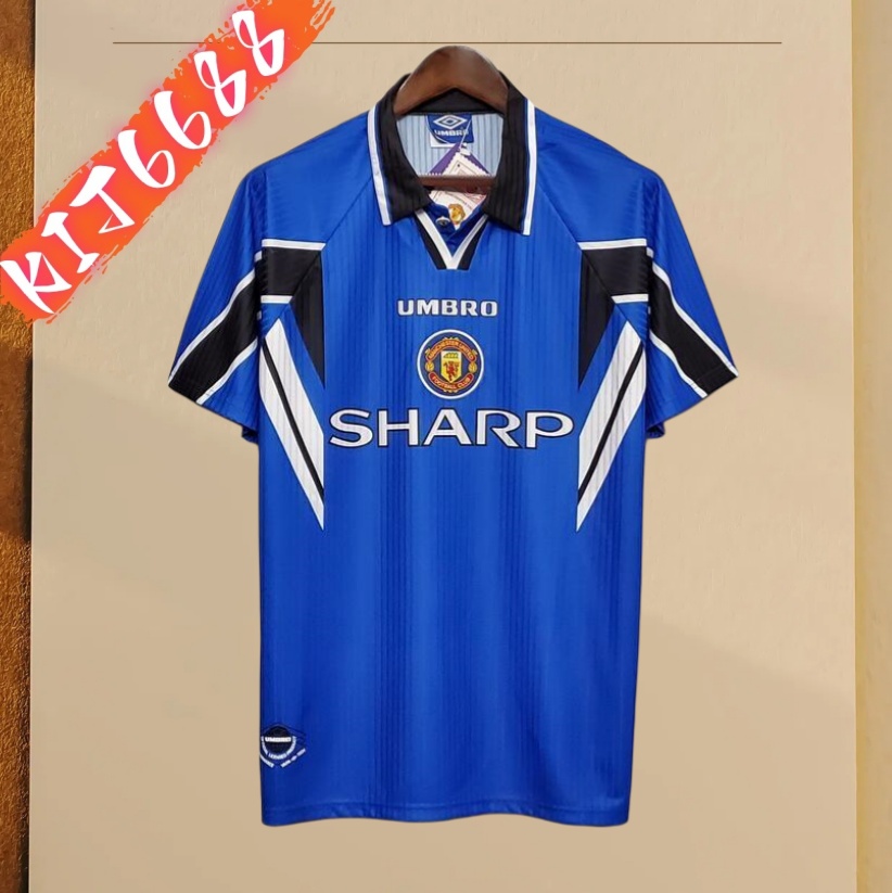 96/97Manchester United Third Away retro football jersey