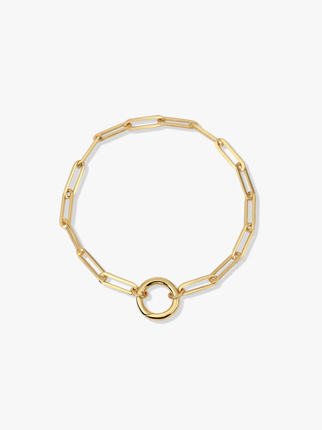 Paperclip Charm Bracelet