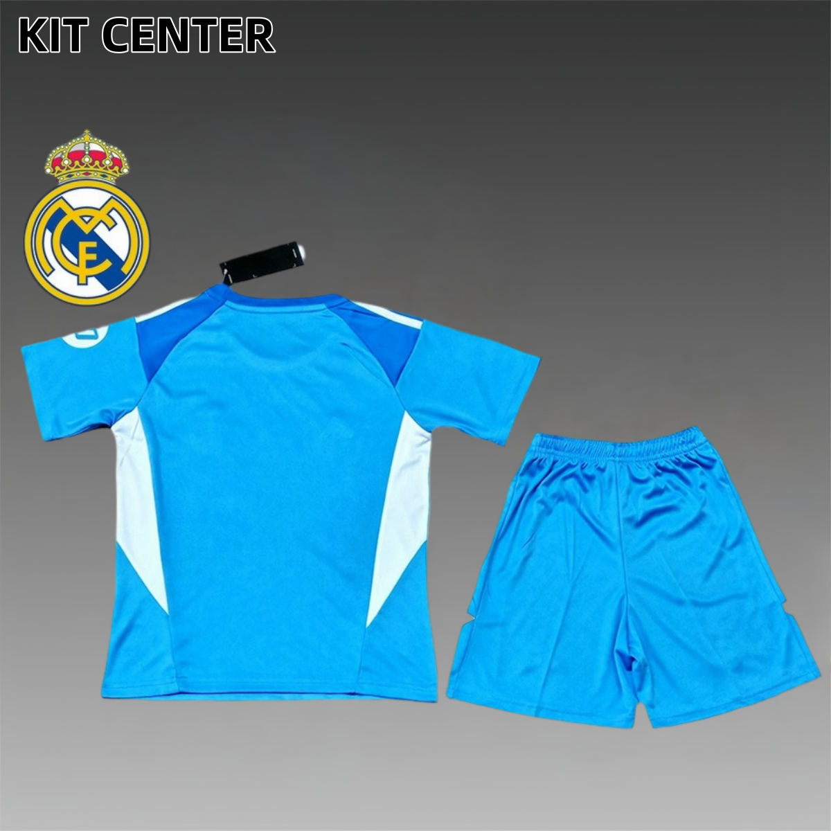 2025/2026 Real Madrid Goalkeeper Kids Kit (Kids Kit socks)