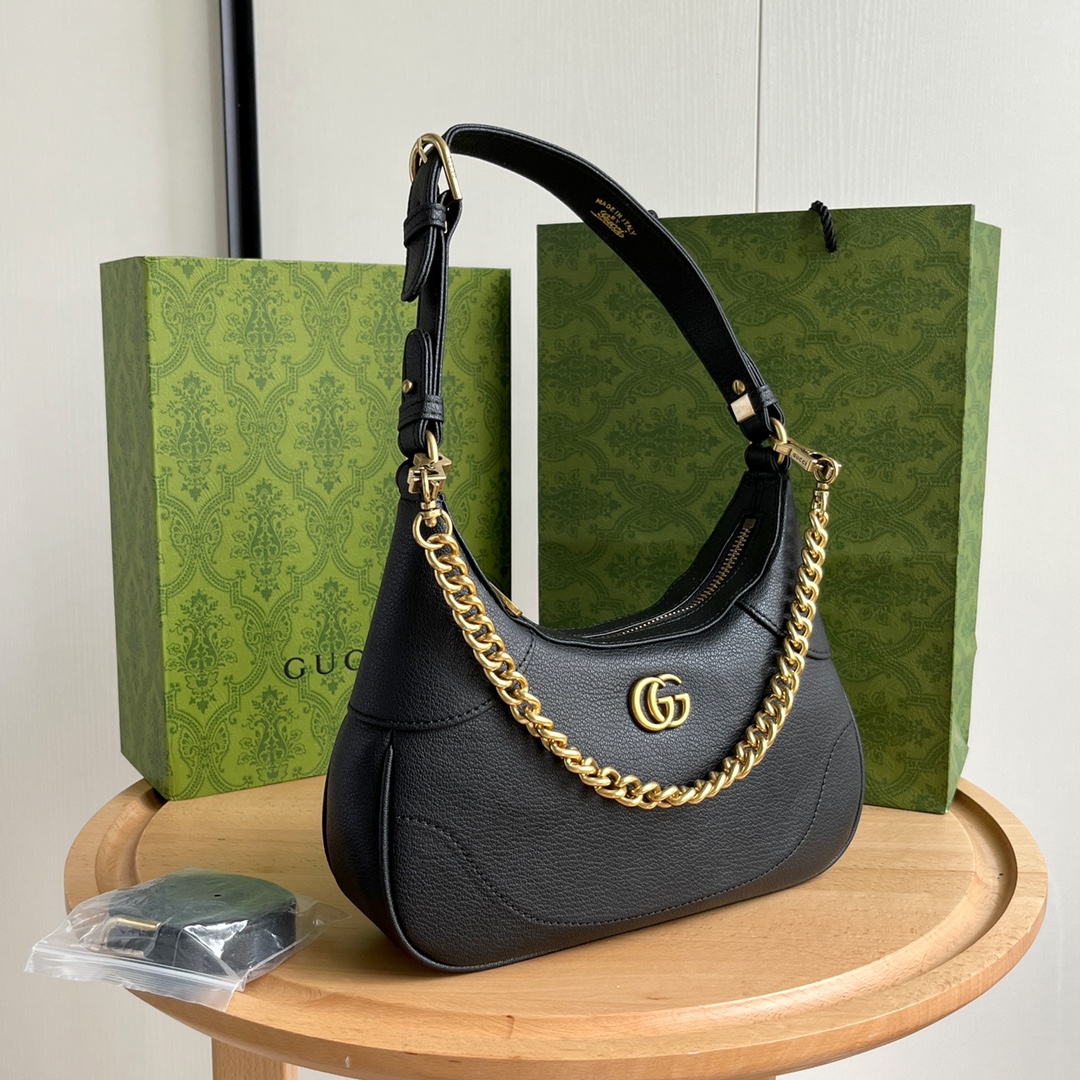GUCCI Aphrodite Shoulder Bag Leather Small