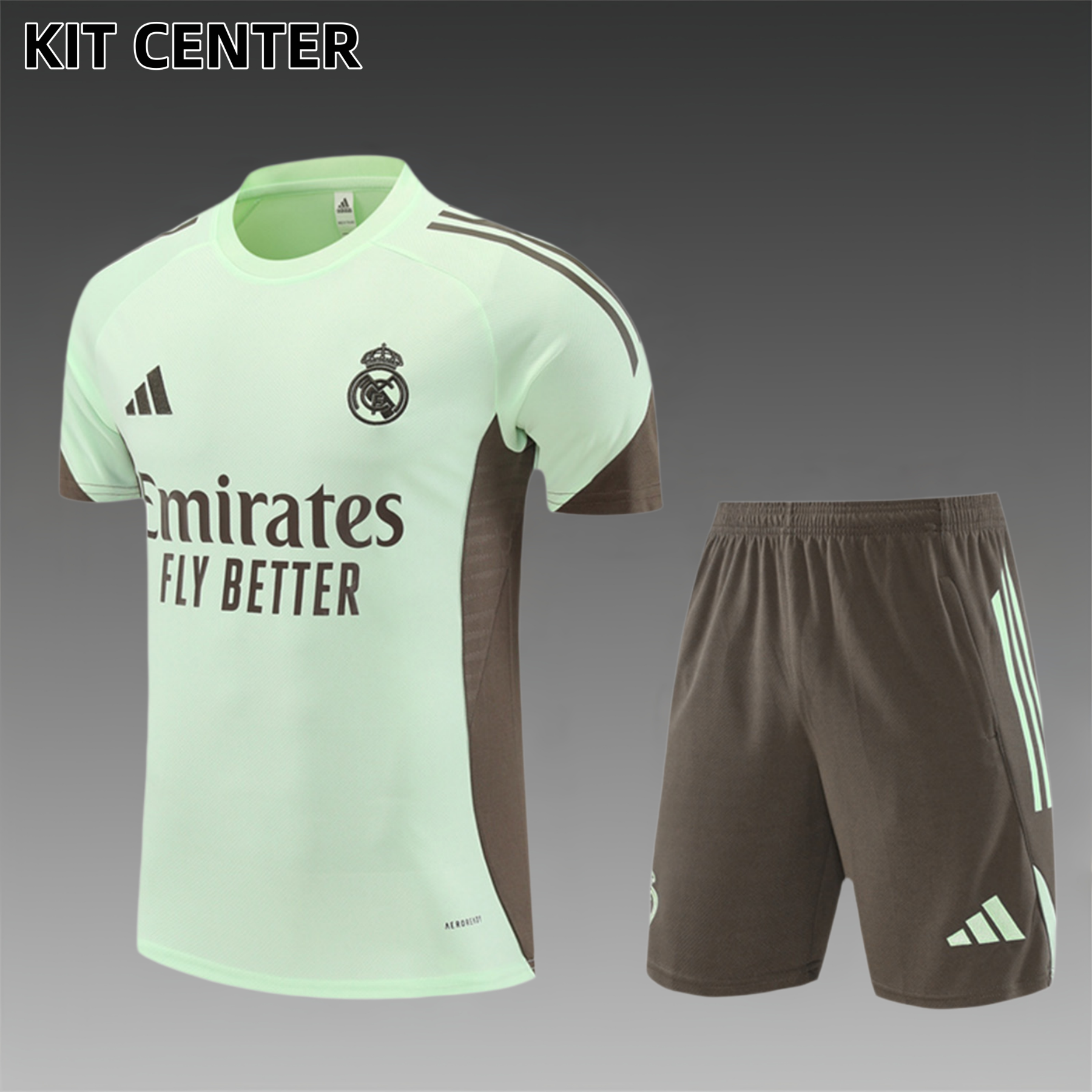 2025/2026 Real Madrid Short Sleeve Training Jersey for Kids (Adult Kids Kit)