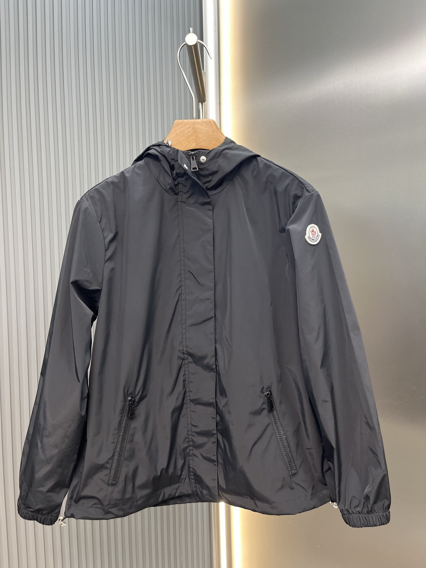 Moncler 2026 Spring Autumn Women's Jackets Polyester Hooded Zipper Tassel Casual Slim Woman's Coats MKDFWJ26002