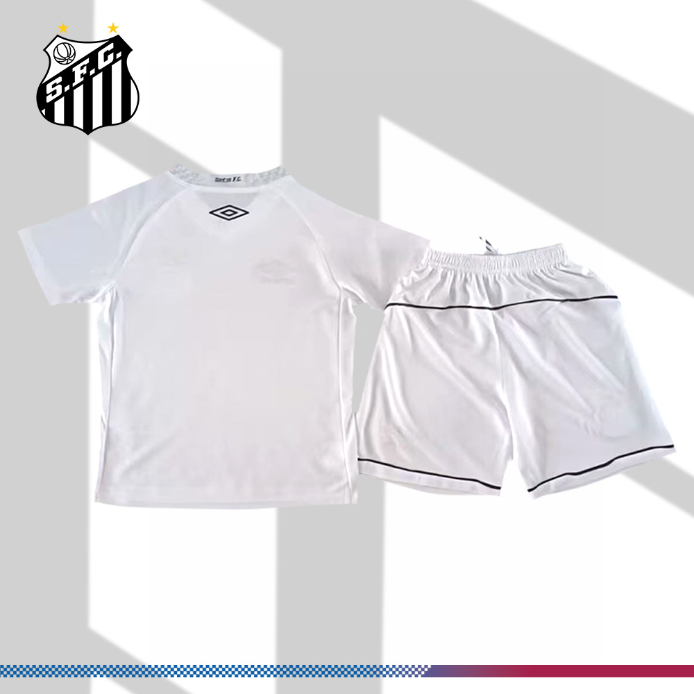 2025/2026 Santos Home Football Shirt (Kids Kit socks)