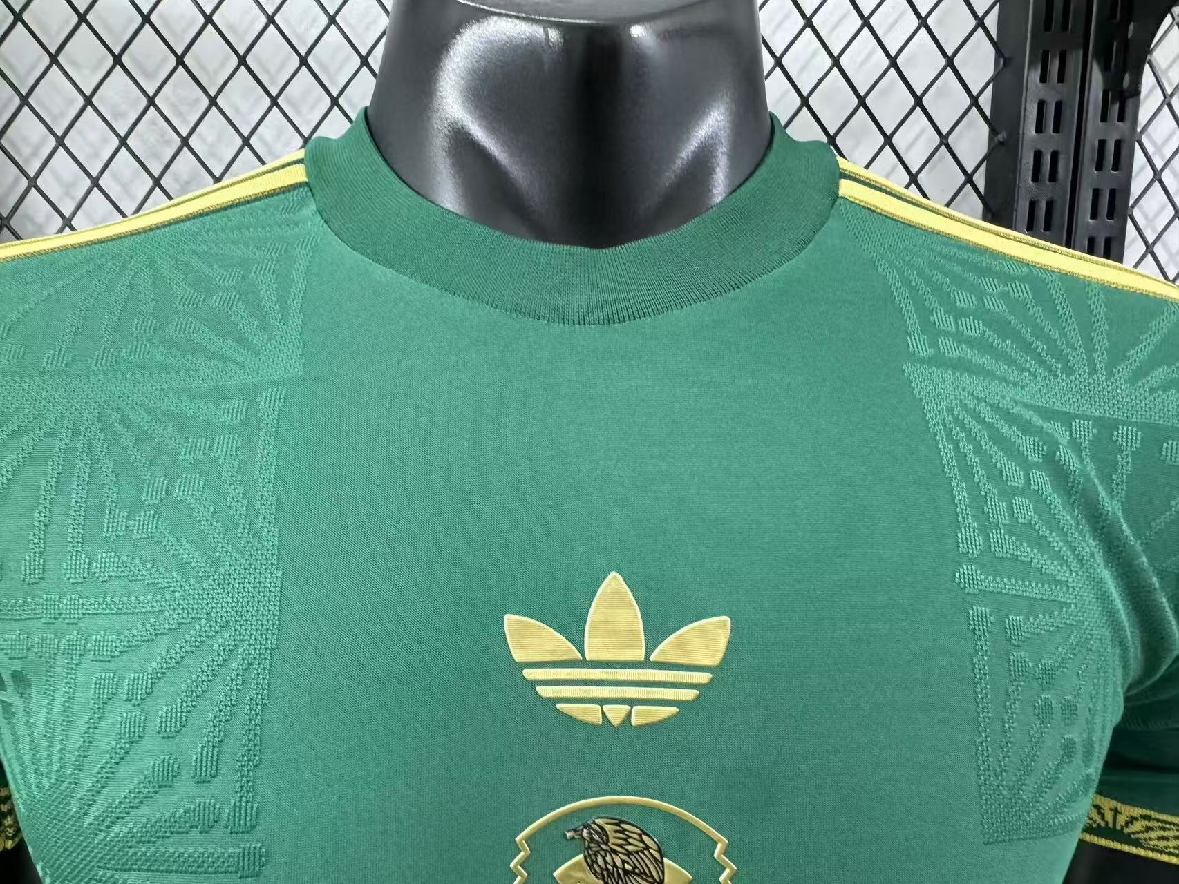 2025/2026 Mexico Golden Cup Green Special Edition Football Shirt （Player Edition）