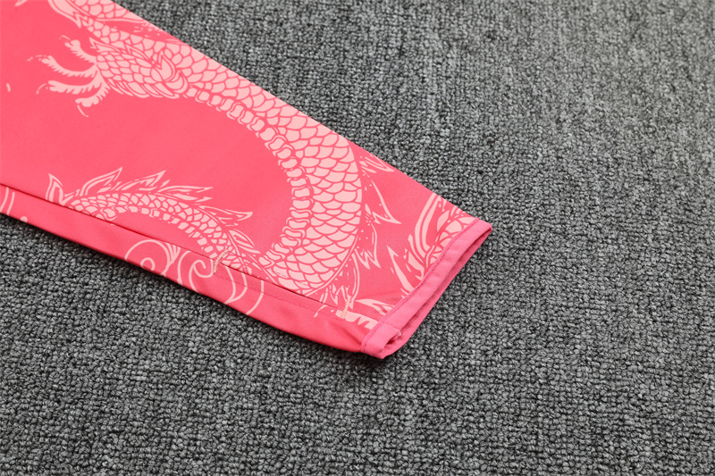 2024/2025 Real Madrid Black Pink Adult Half Zip Training Kit (Adult Kit)