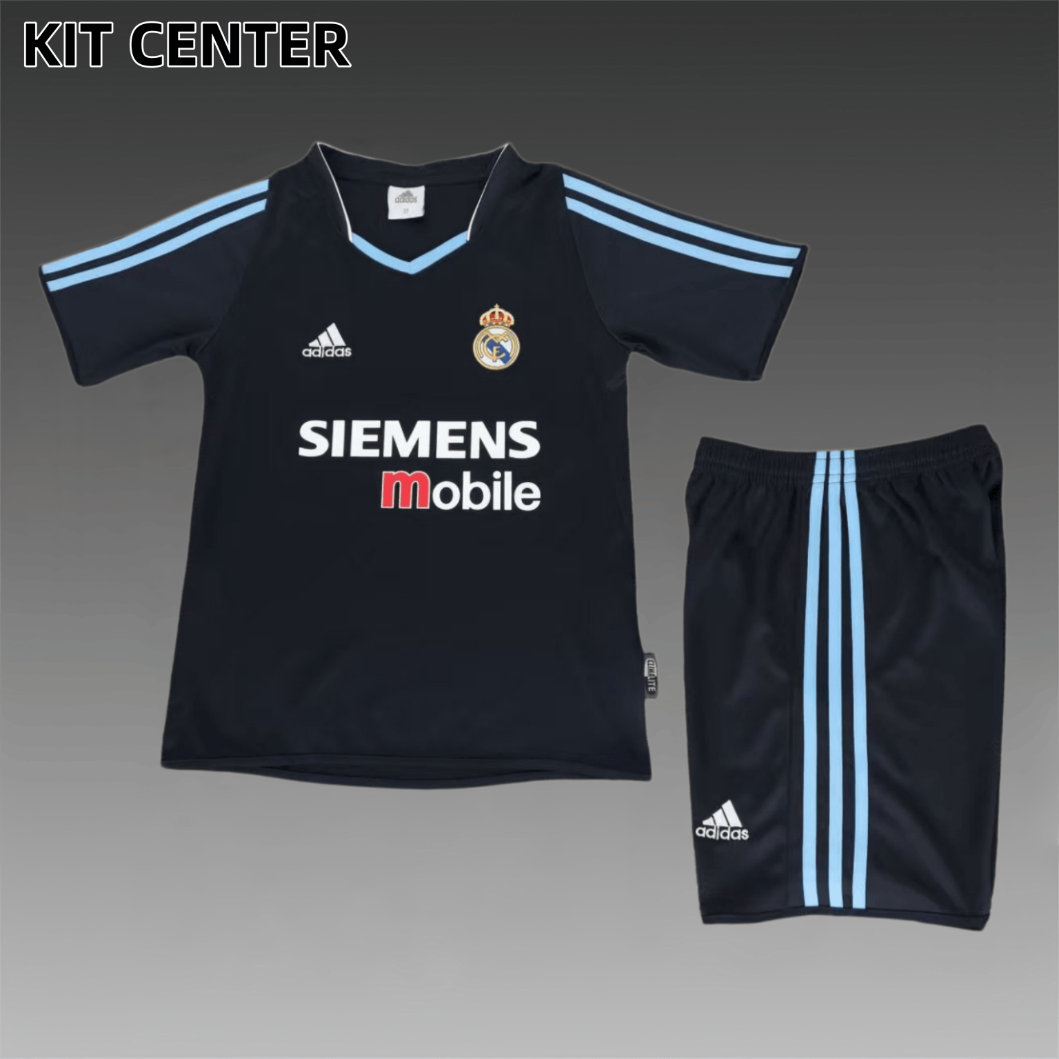 2003/2004 Real Madrid  Away Retro Kids Set