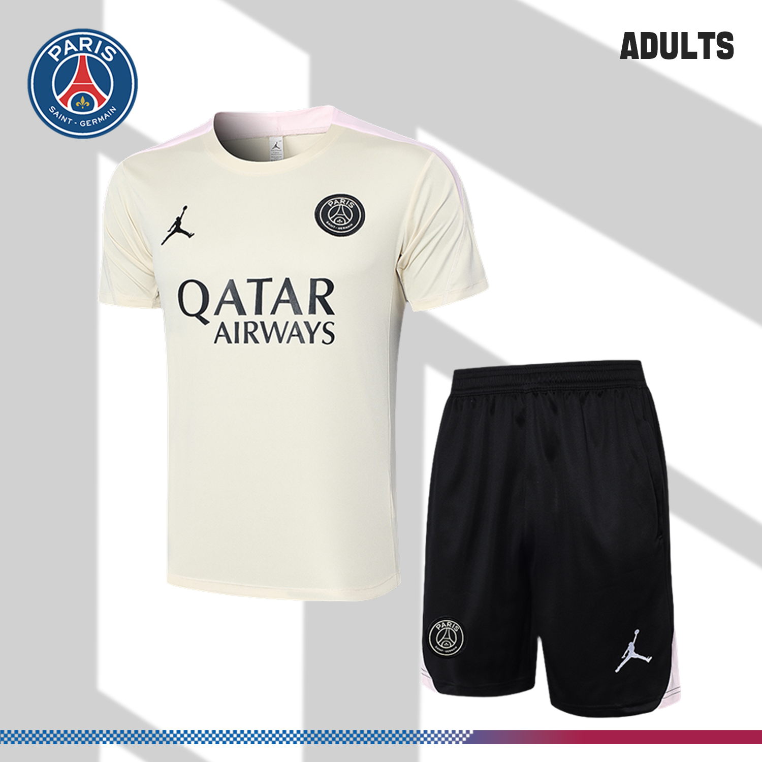 24/25 Paris Saint Germain Short Sleeve Training Kit (Kids Kit)