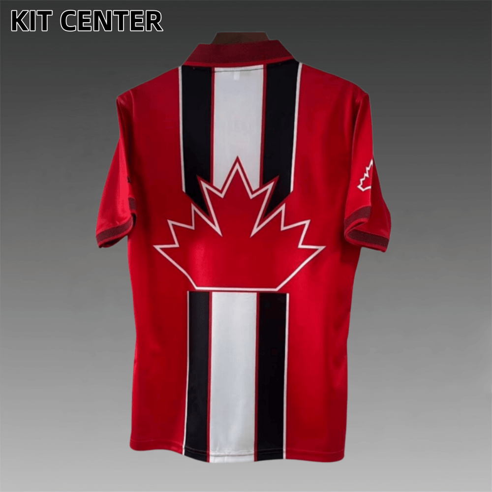1998 Canada home Retro  Football Shirt