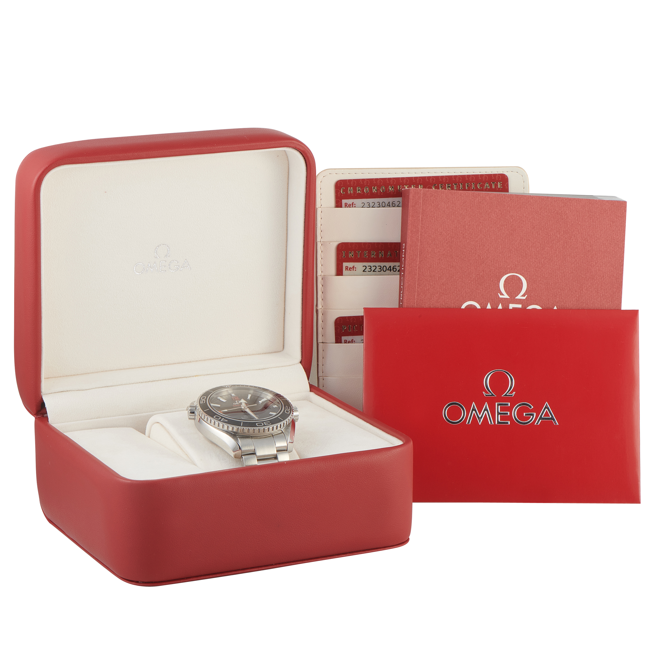 OmegaSeamaster Planet Ocean Steel Watch 232.30.46.21.01.003