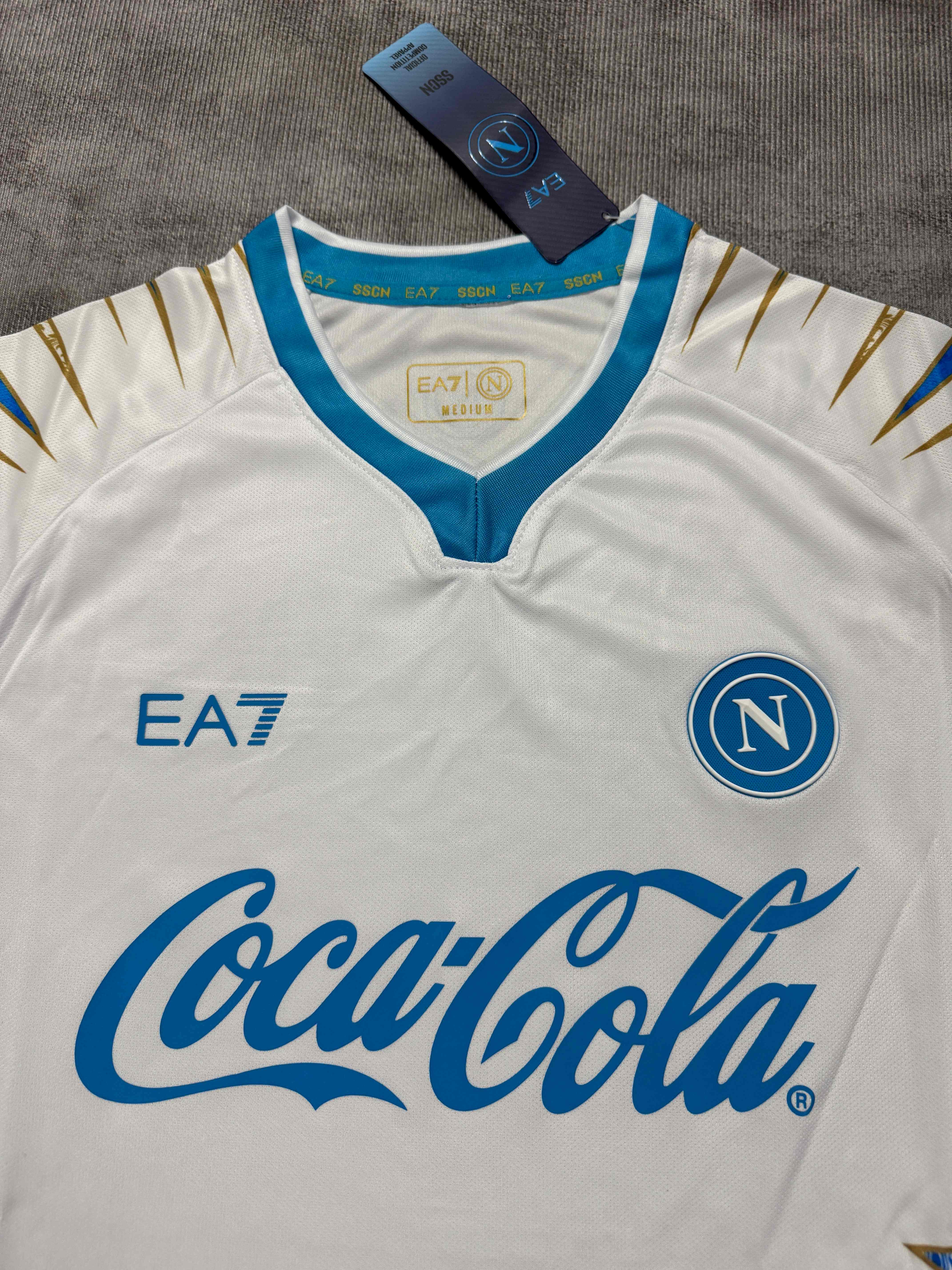 2026/2027 Napoli Pre-match Training Football Shirt (Fan)