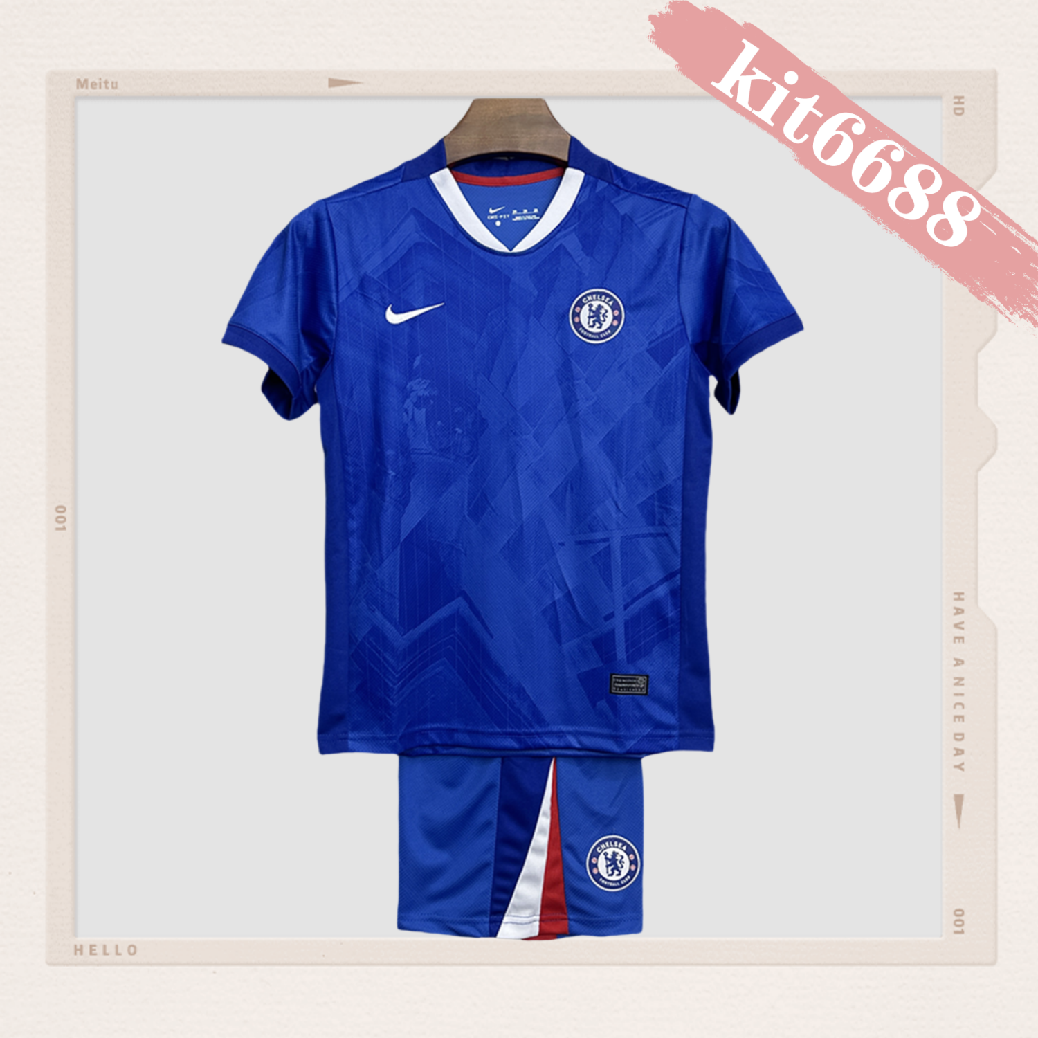 2025/2026 Chelsea Home Football Shirt (Kids Kit socks )