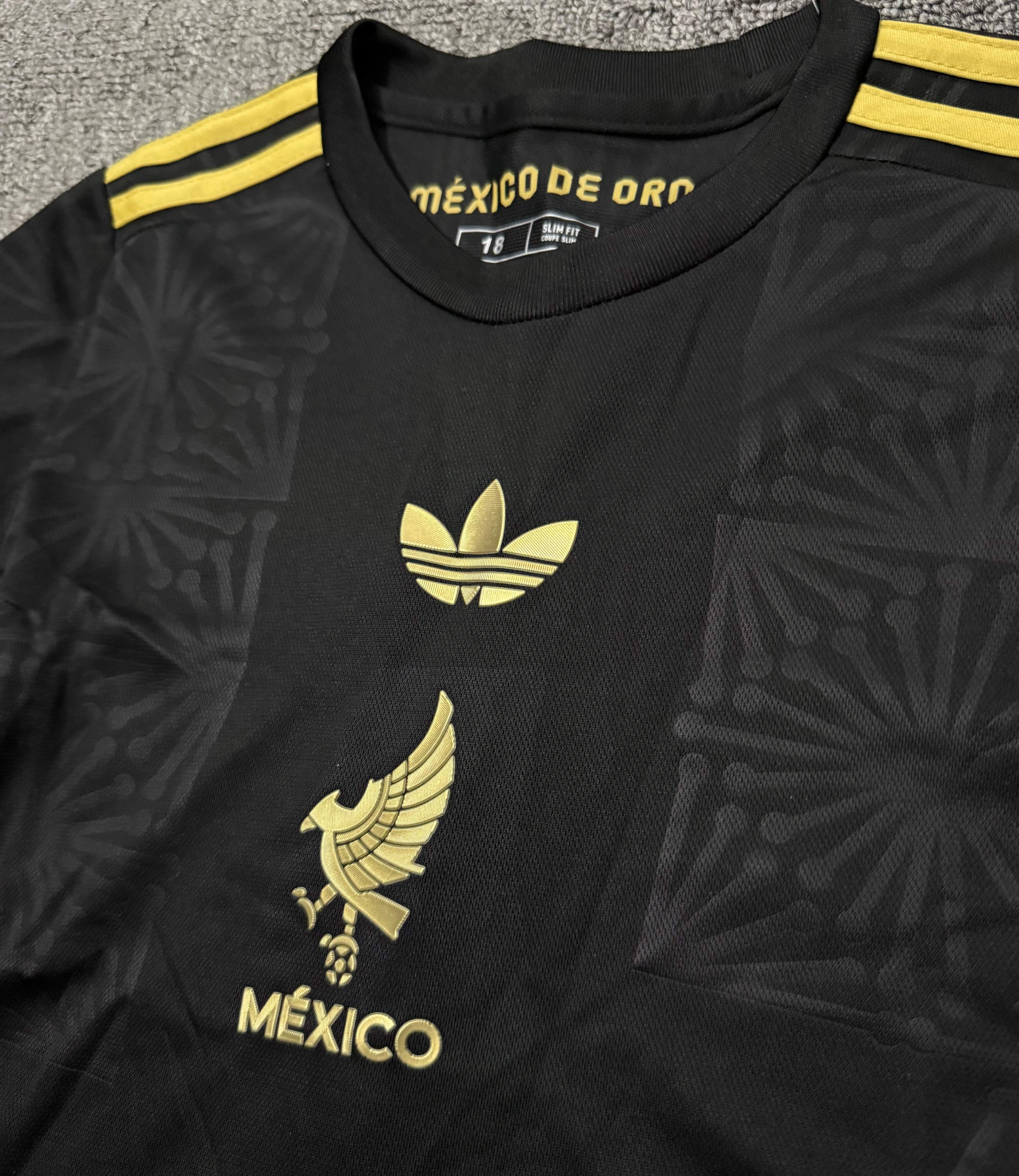 2025/2026 Mexico Special Edition Long Sleeve Kids Football Shirt （Kids Kit socks）