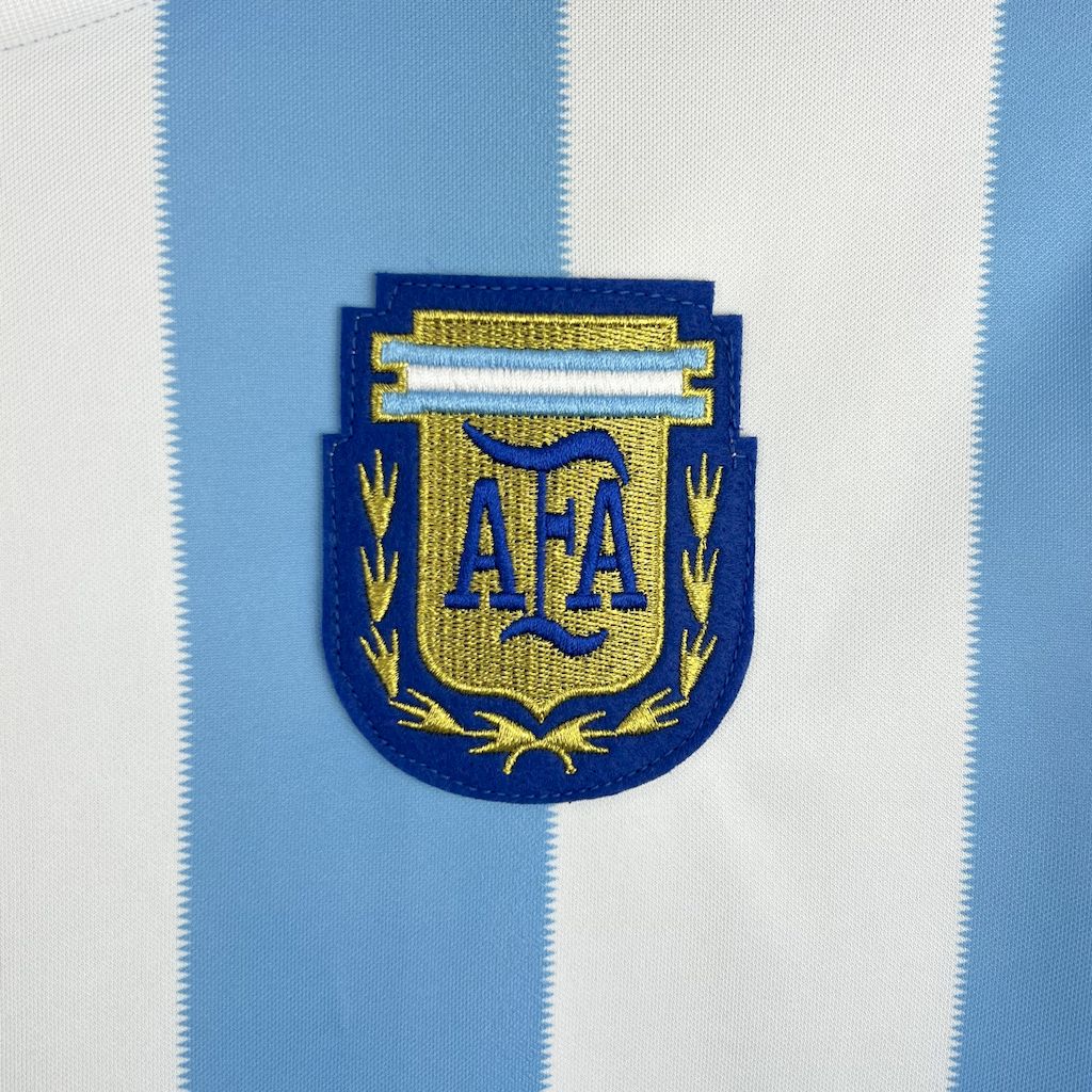 1986 Argentina Home Retro Football Shirt