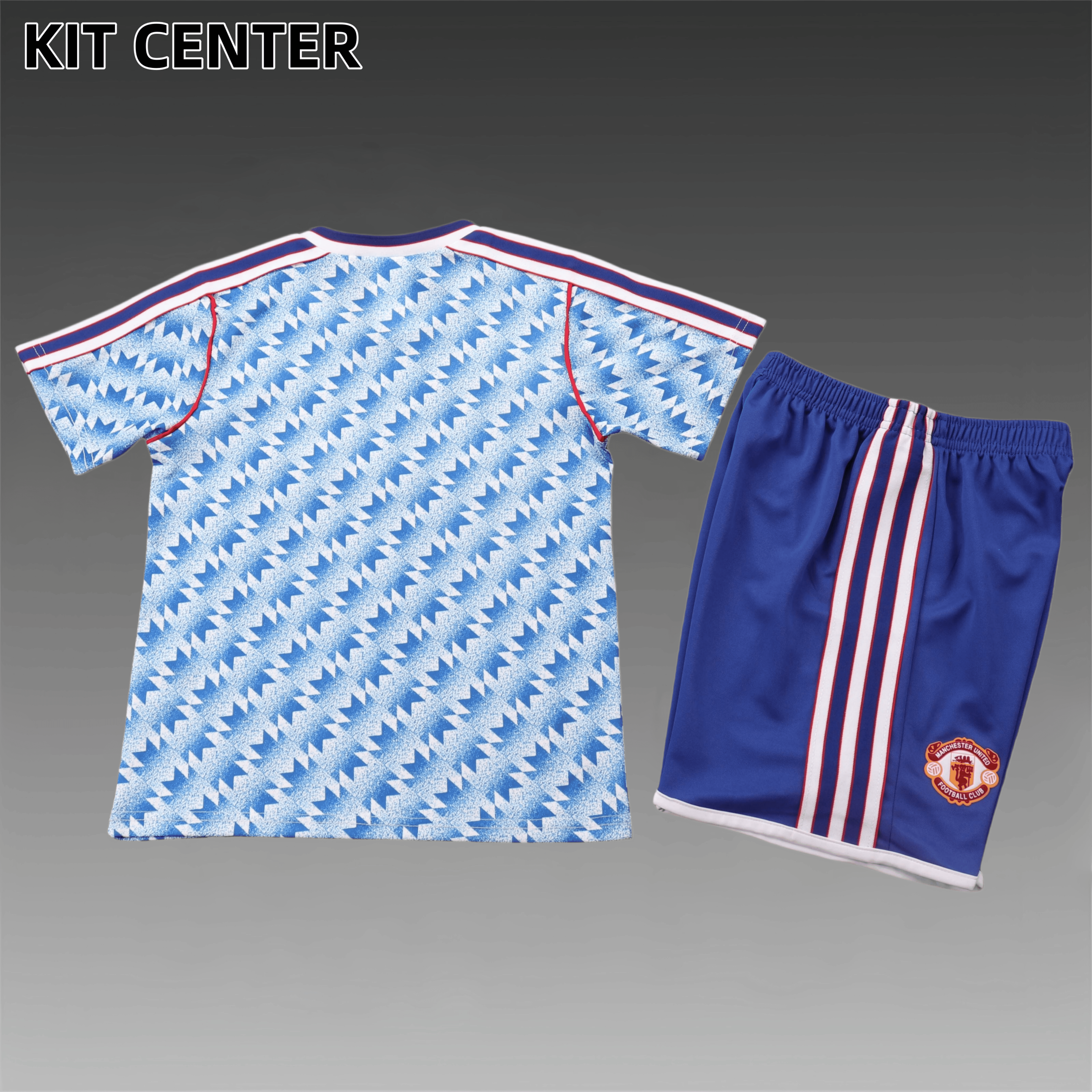90/92 Manchester United Away Retro Football Shirt ( Kids Kit )