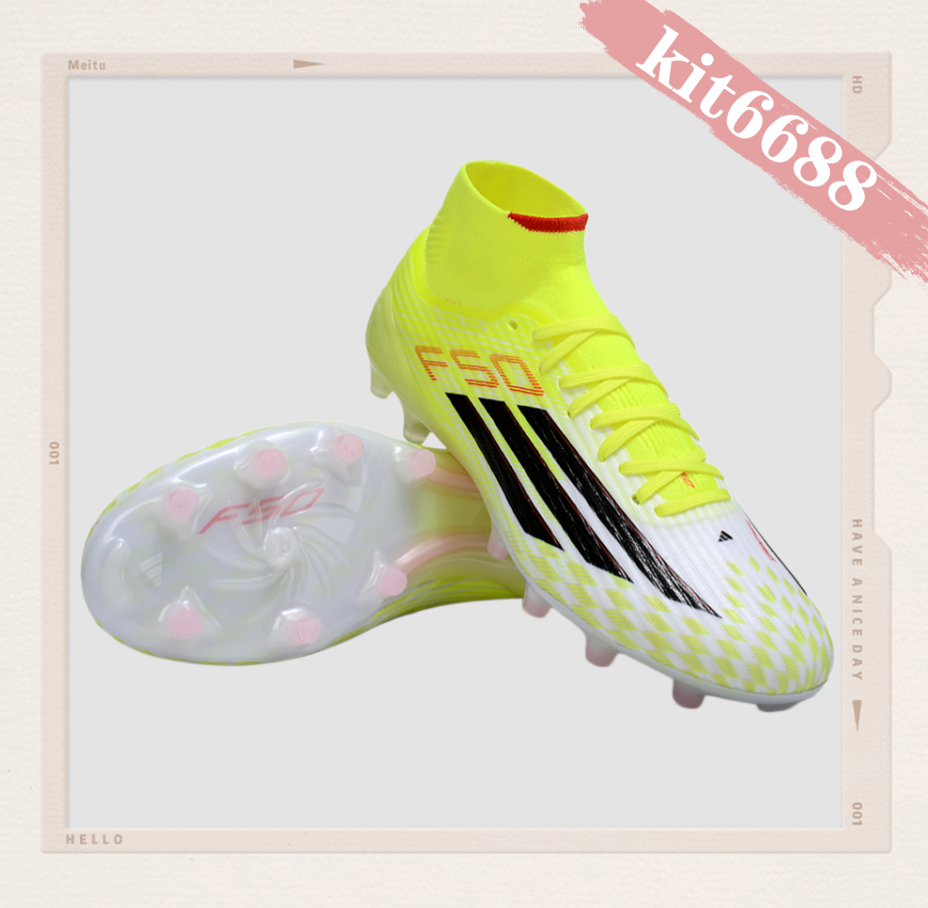 A F50 High-top Waterproof Football shoes
