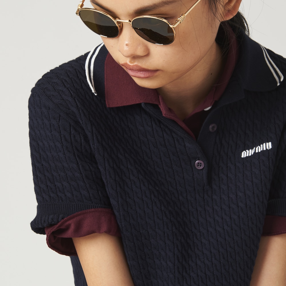 Miu Miu Logo sunglasses