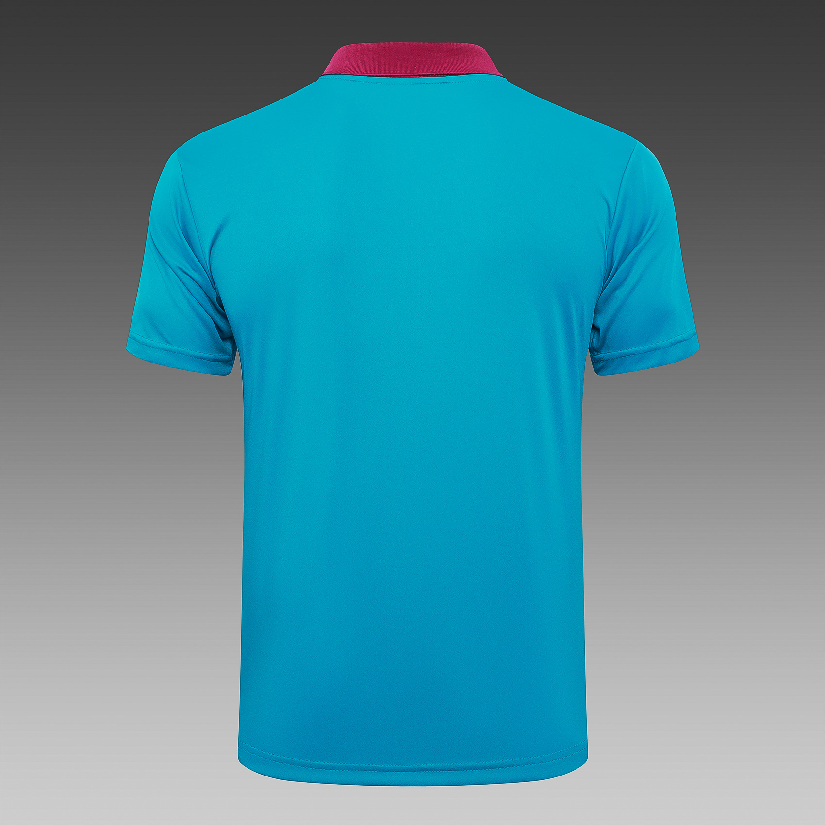 24/25 Paris Saint-Germain Lake Blue Polo Shirt (Adult Kit)