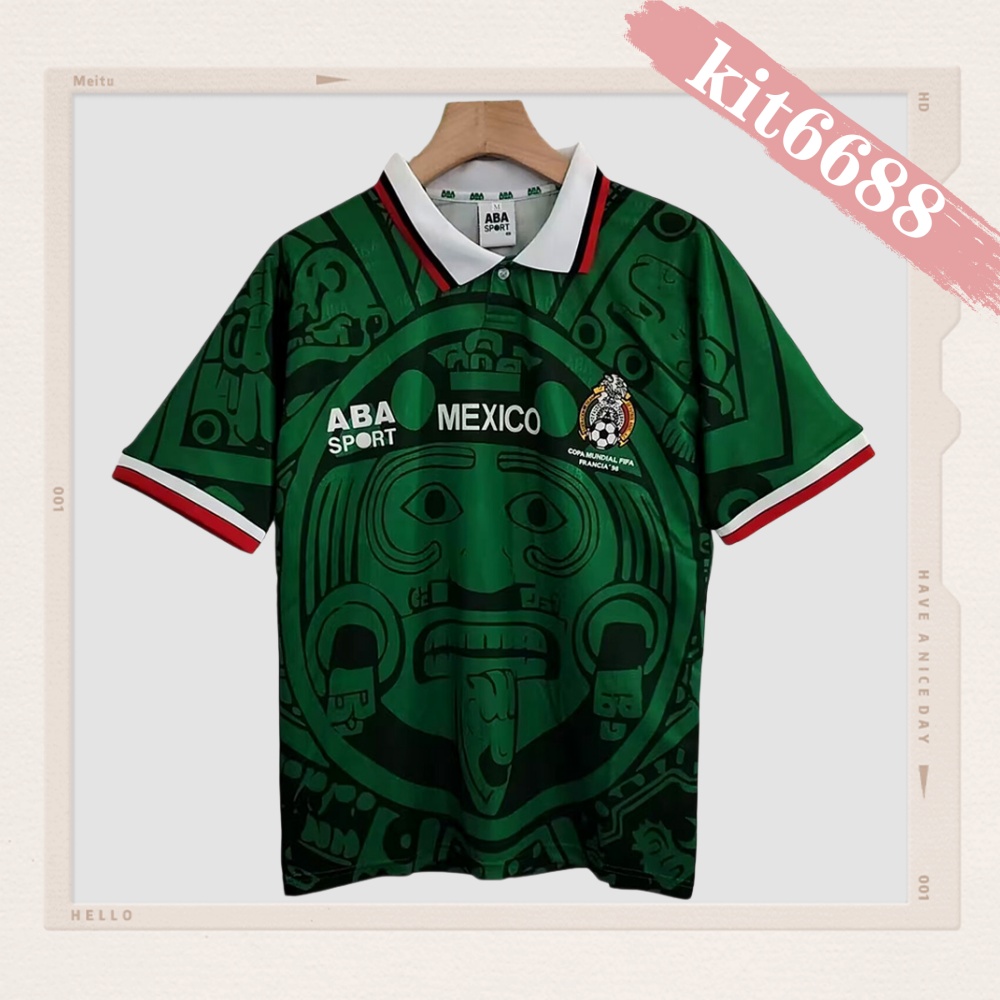 1998 Mexico Away Retro Football Shirt