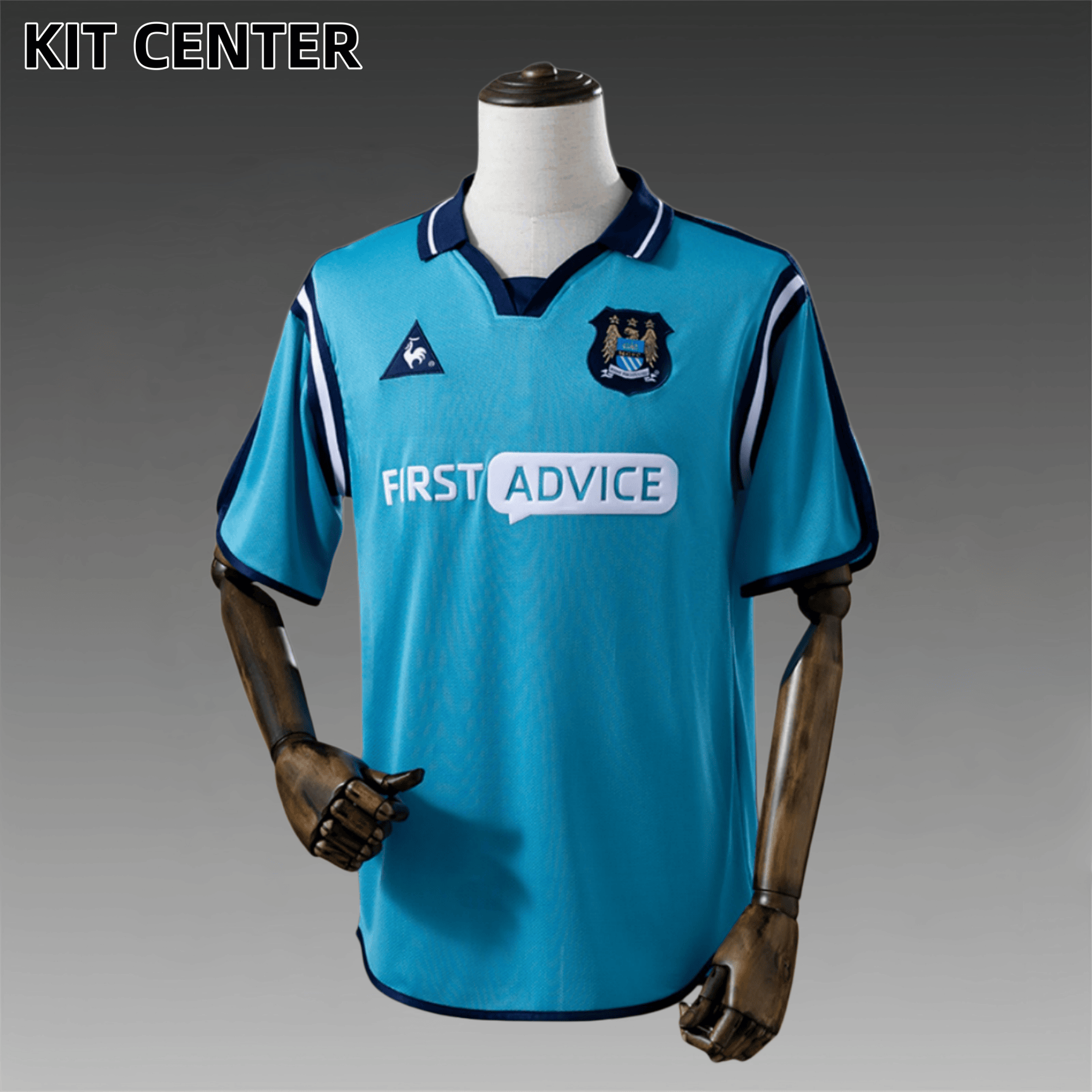 02/03 Manchester City Home Retro Football Shirt