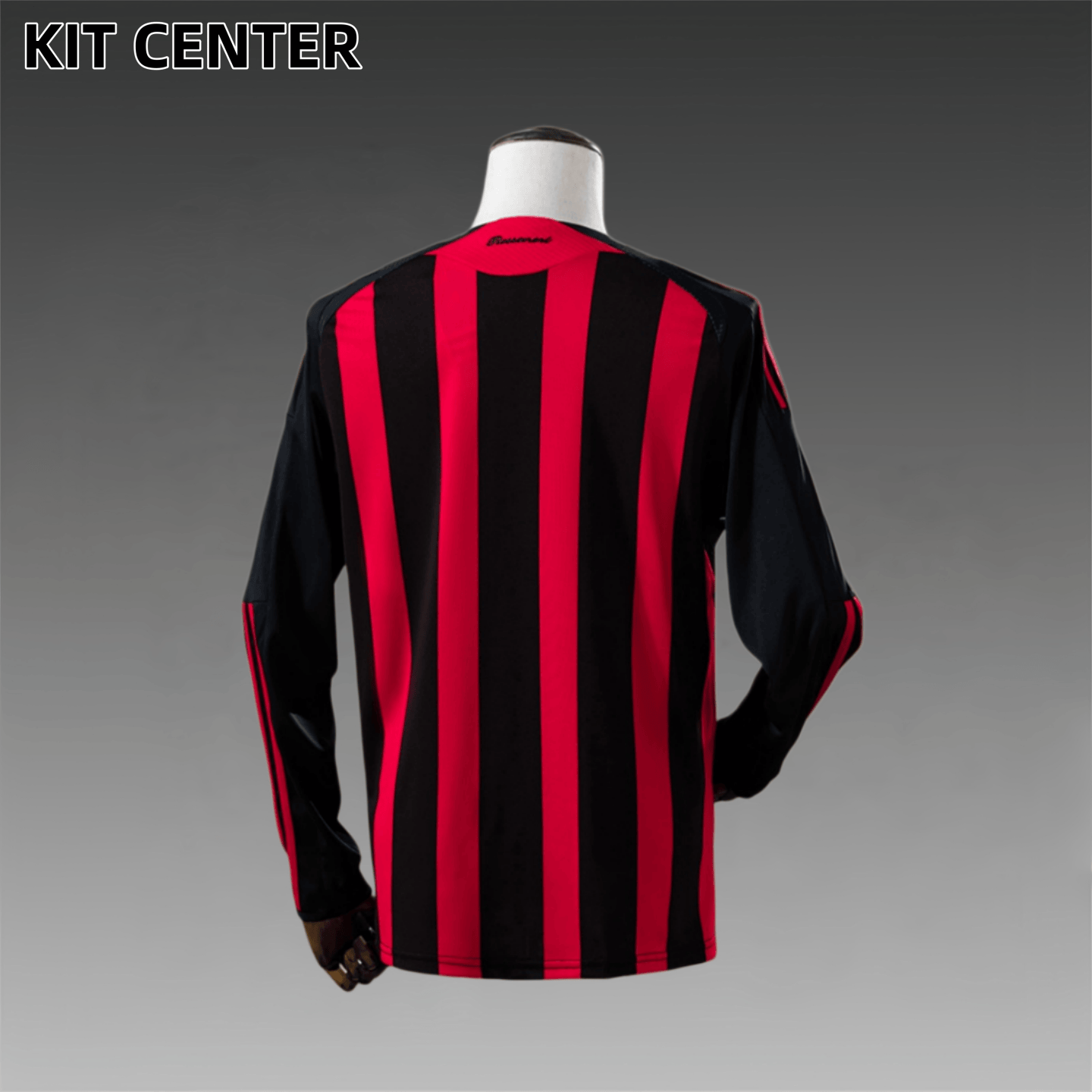2008/2009 AC Milan home Retro Long Sleeve Football Shirt
