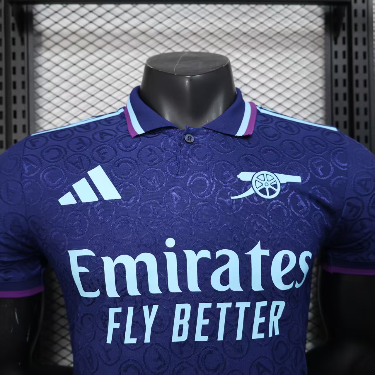 2025/2026 Arsenal Blue Special Edition Football Shirt （Player）