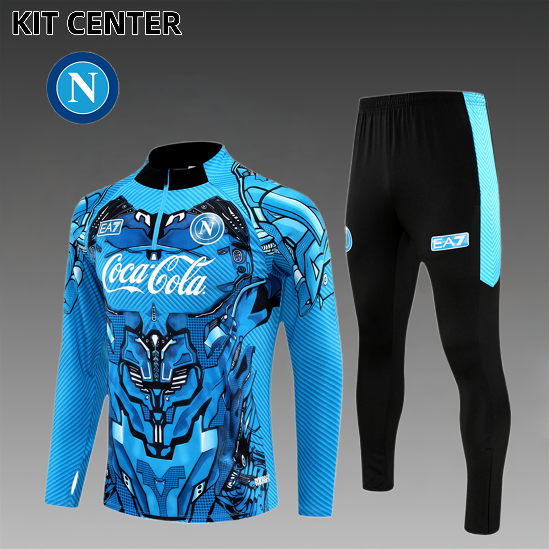 2025/2026 Napoli City Adult Half Zip Training Suit (Adult Kit)