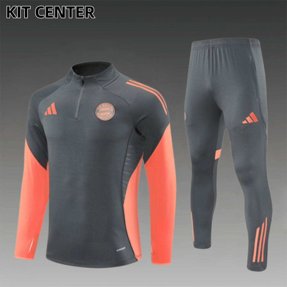 25/26 Bayern Half Ziptraining suit (Adult Kids Kit)
