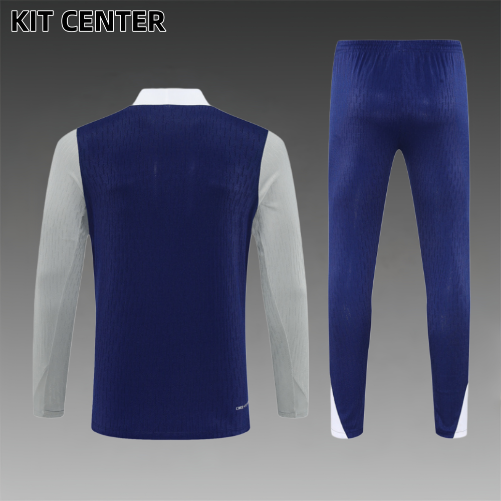2025/2026 Tottenham Kids Half Zip Training Clothes (Kids Kit)