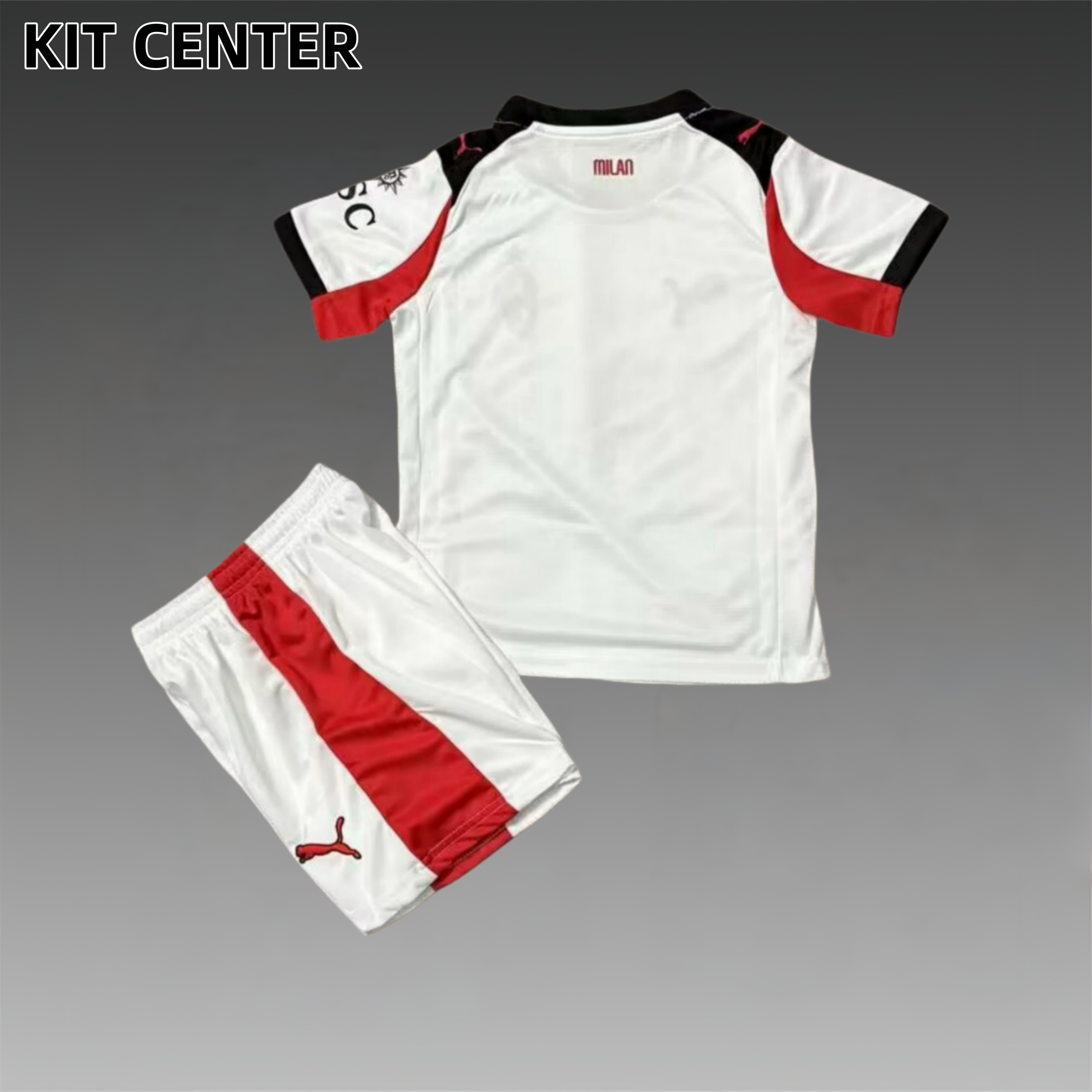 2025/2026 AC Milan Away Football shirt (Adult Kids Kit socks）