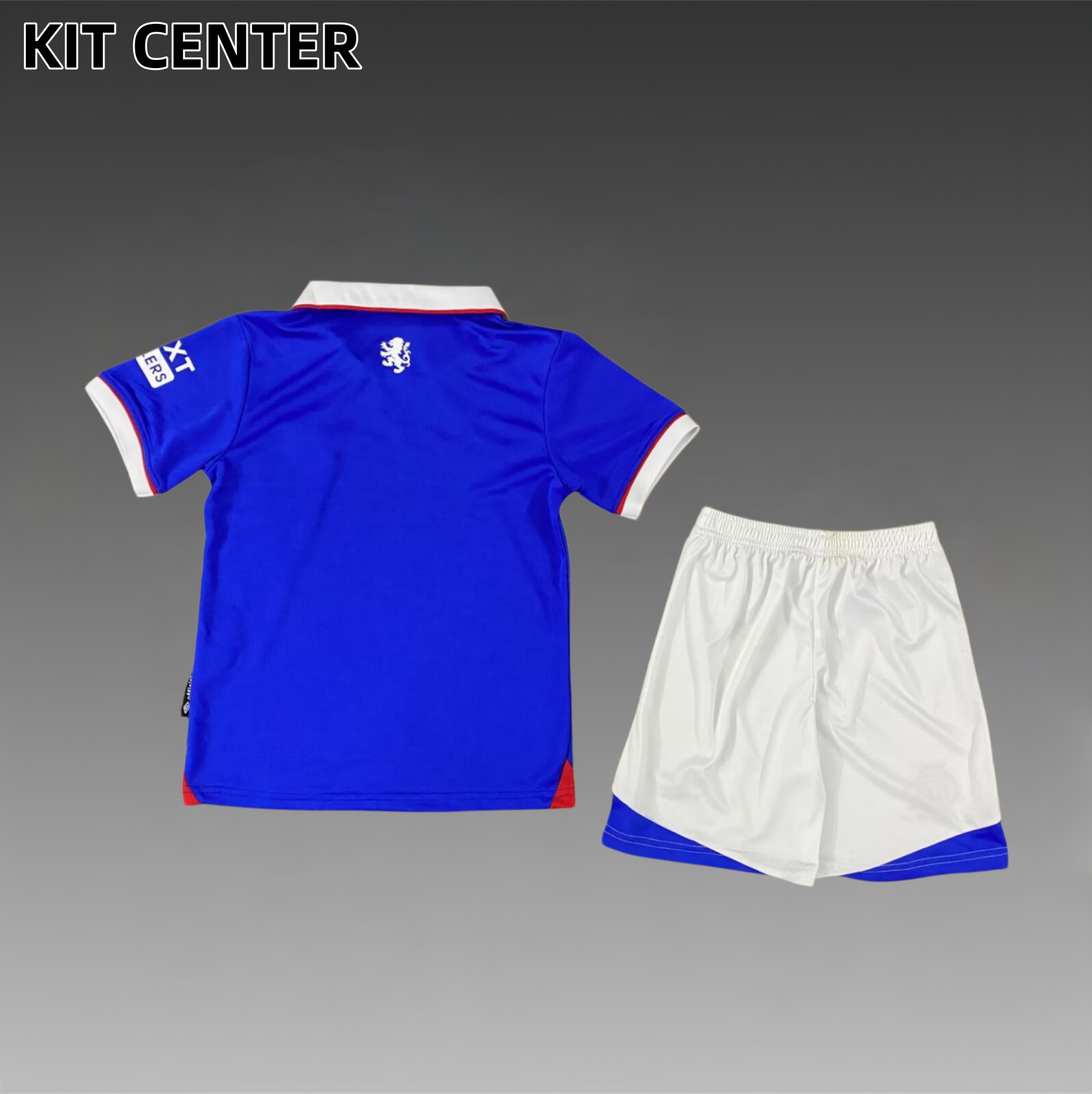 2025/2026 Glasgow Rangers home Football shirt (Adult Kids Kit socks）
