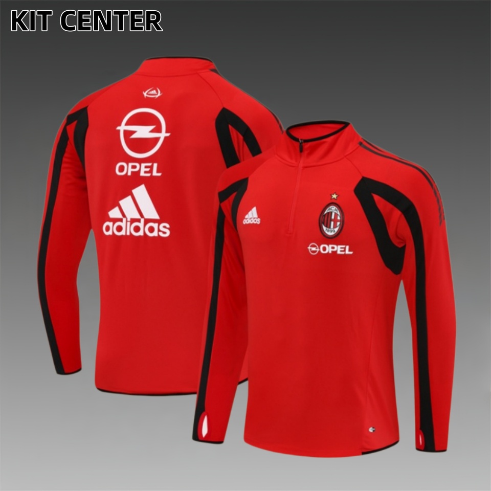 05/06 AC Milan Retro Training Shirt Long Sleeve Football Shirt