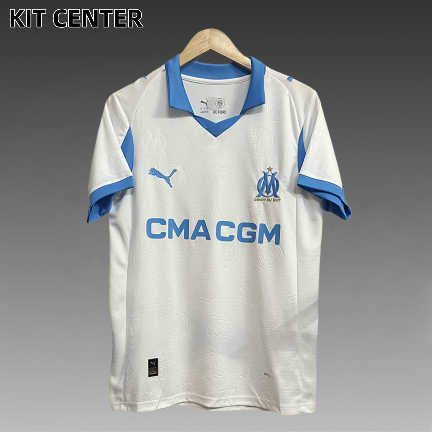 2025/2026 Marseille Home Football Shirt（Fan Edition）