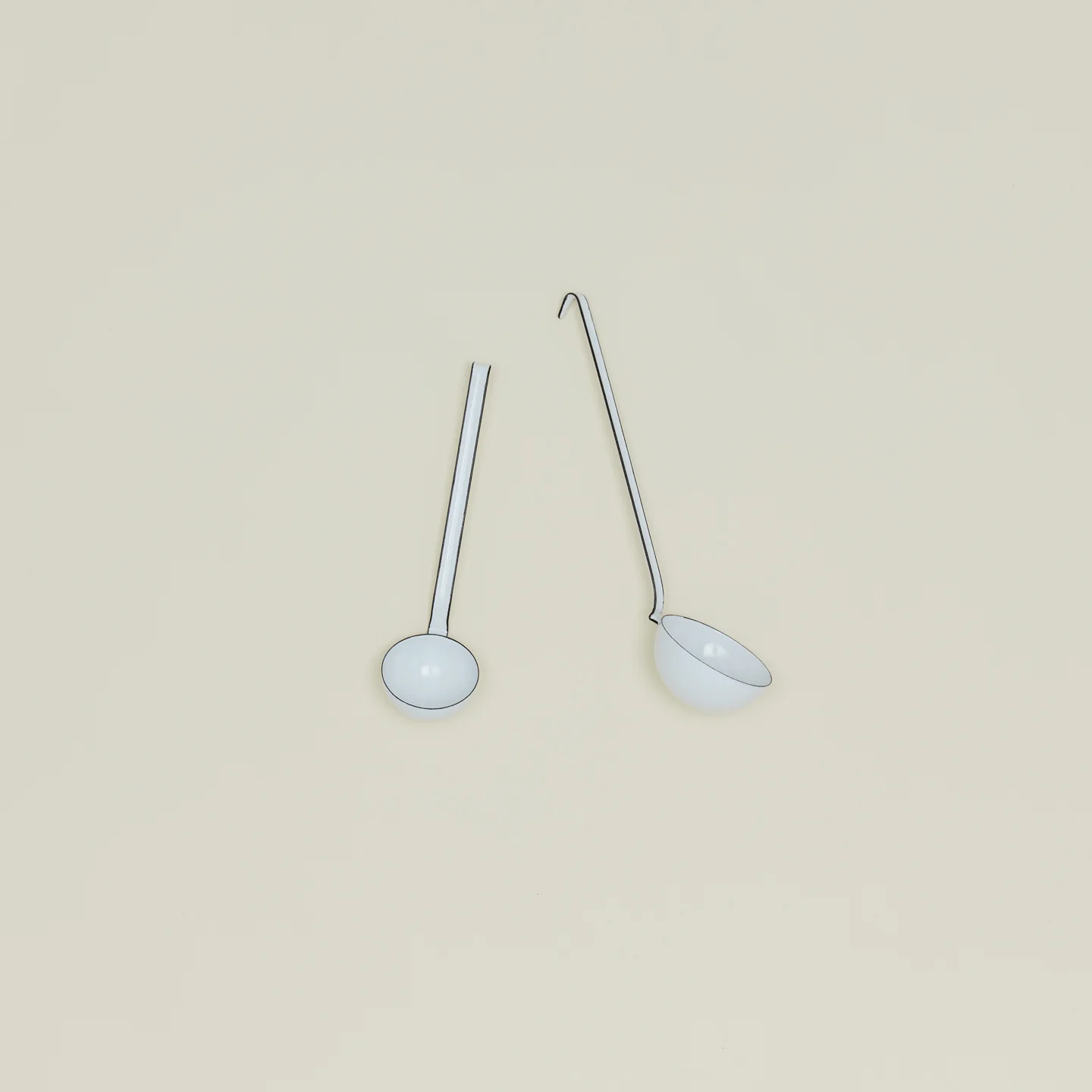 Porcelain Enamel Ladle