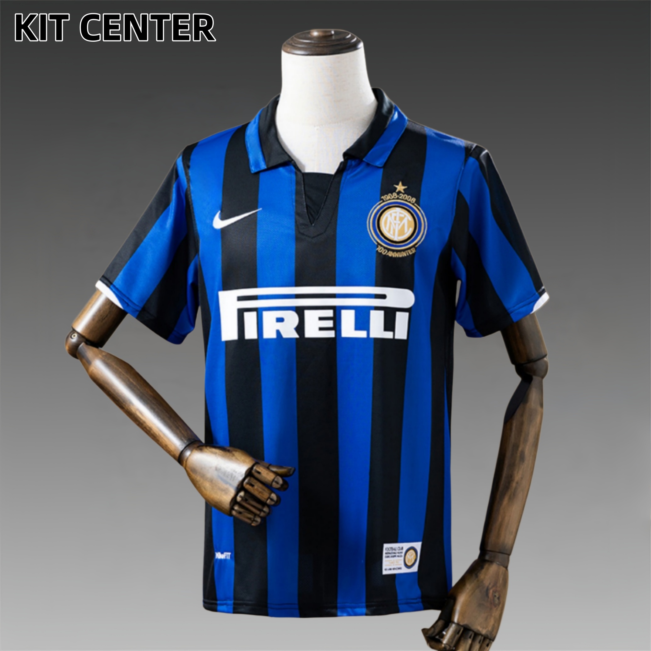 2007/2008 Inter Milan Home Retro Football Shirt