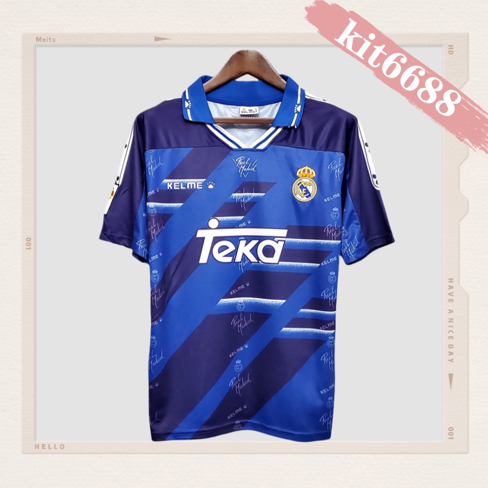 1994/1996 Real Madrid Away Retro Football Shirt