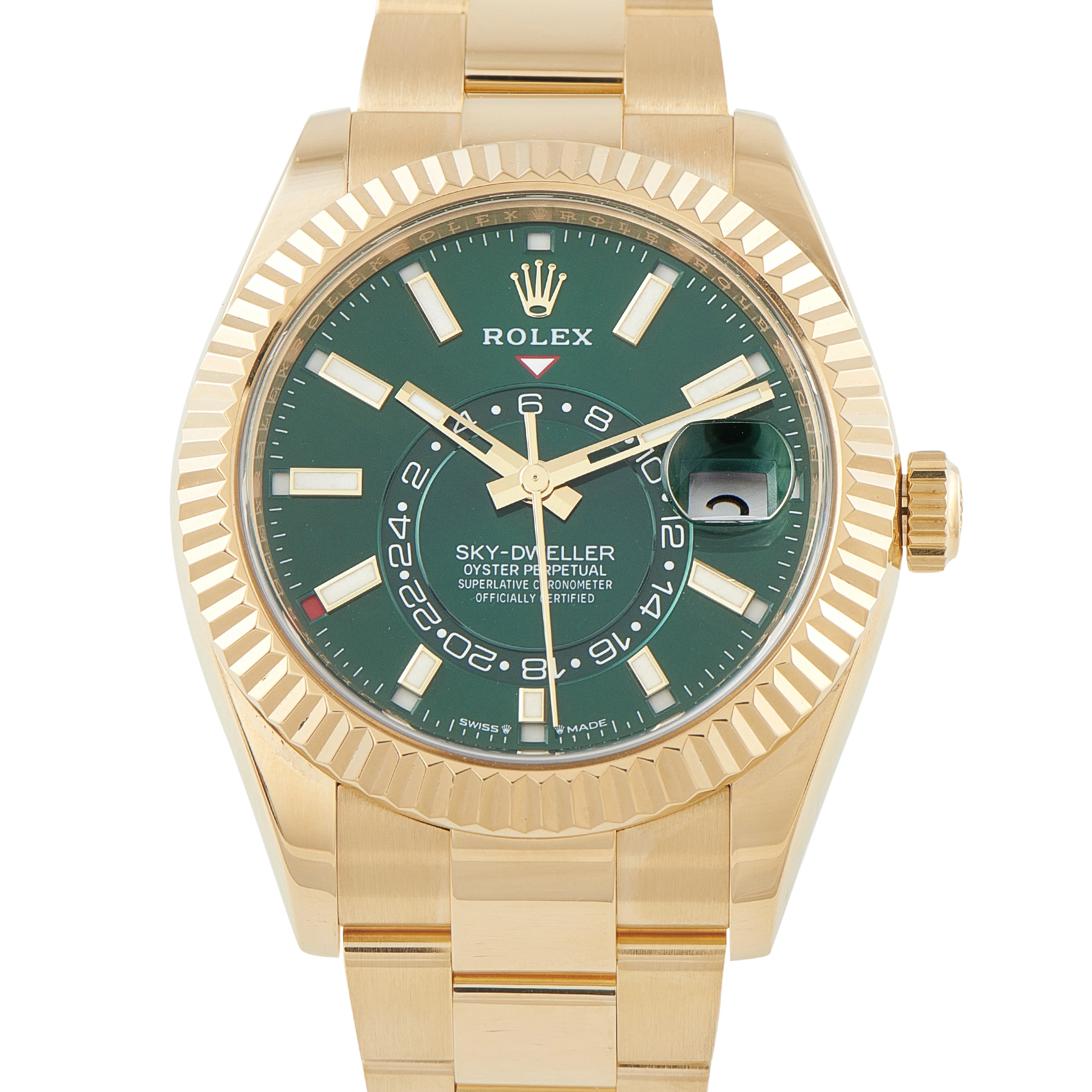 RolexSky-Dweller Yellow Gold Watch 336938