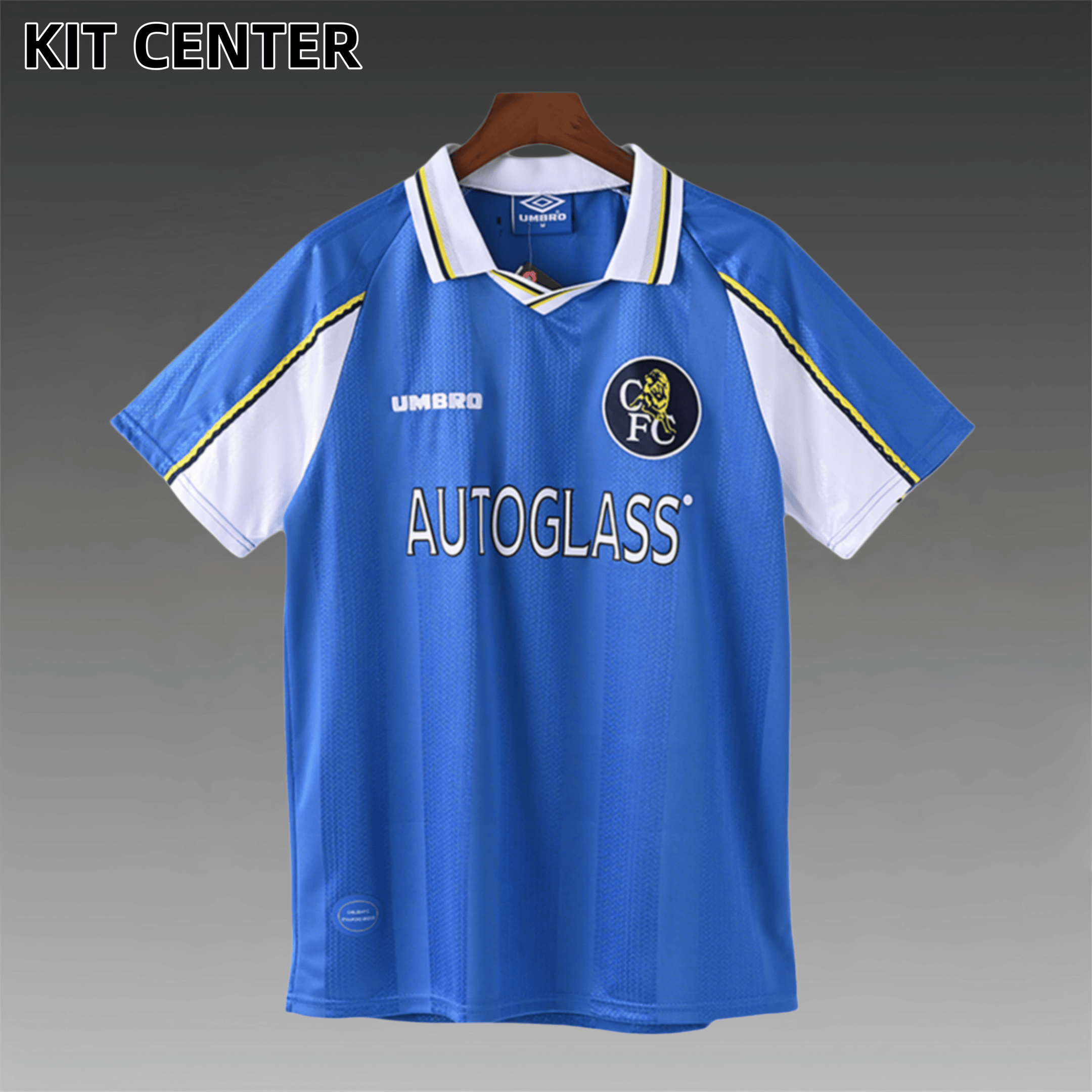 1997/1999 Chelsea Retro Home Football Shirt (Fans)