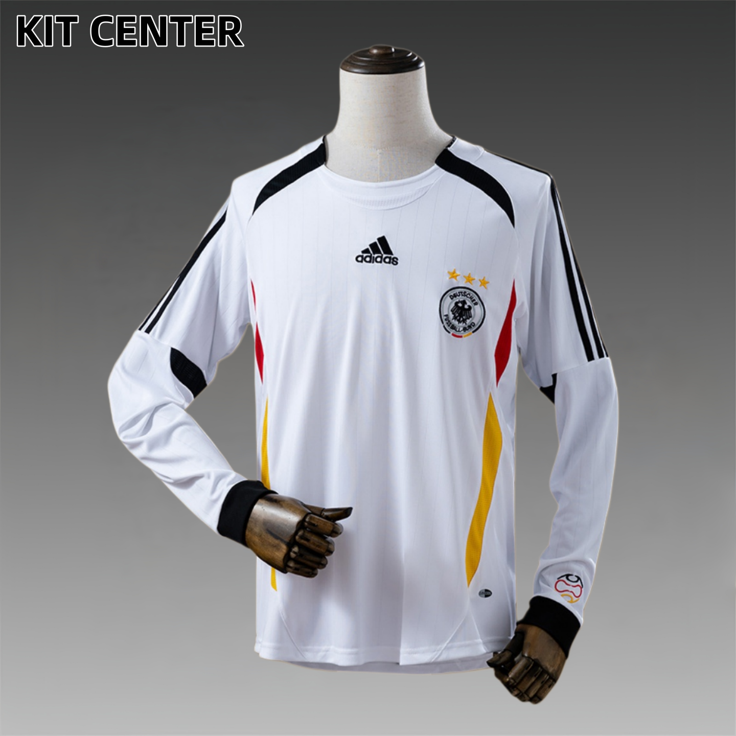 2006 Germany Home Retro Long Sleeve Football Shirt