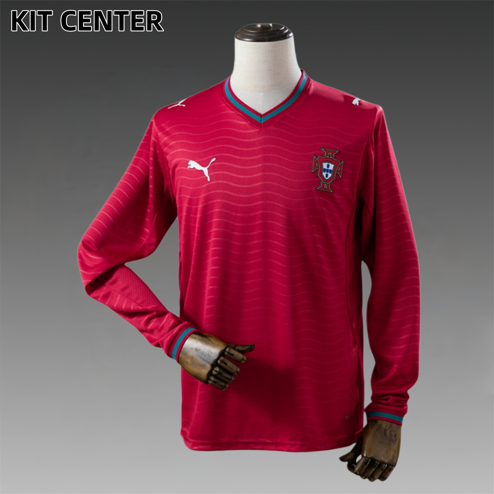 26/27 Portugal home long Football Shirt  (Fan Edition)