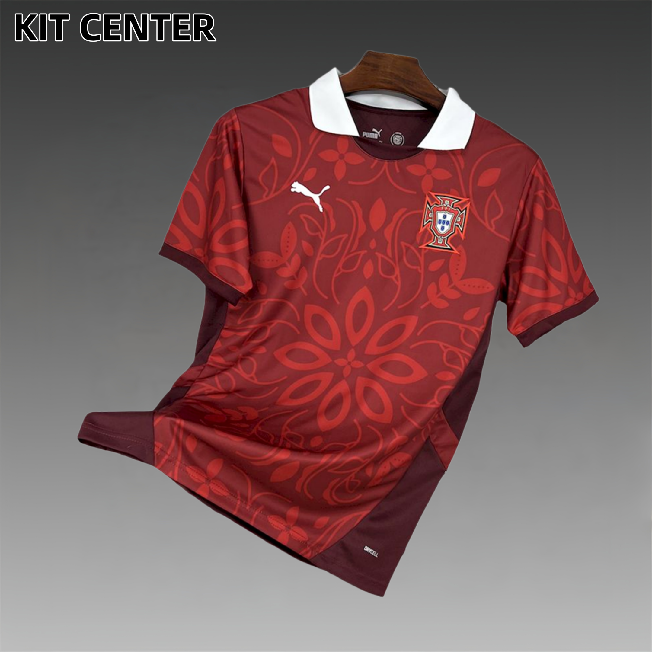 2025/2026 Portugal Pre-match Training Football Shirt （Fan Edition）