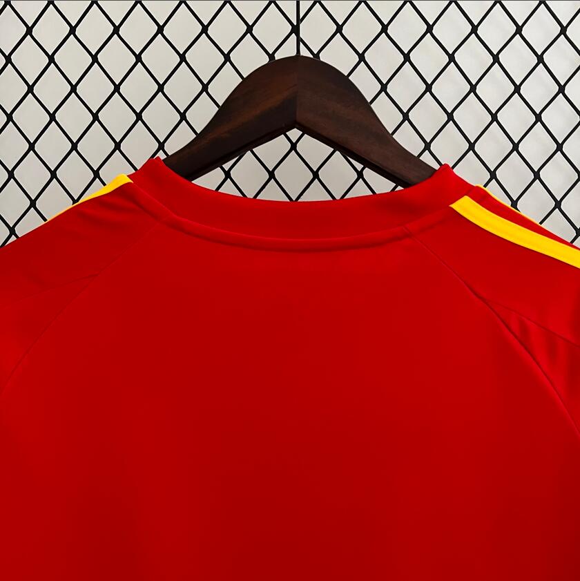 2008 Spain home Retro Football Shirt