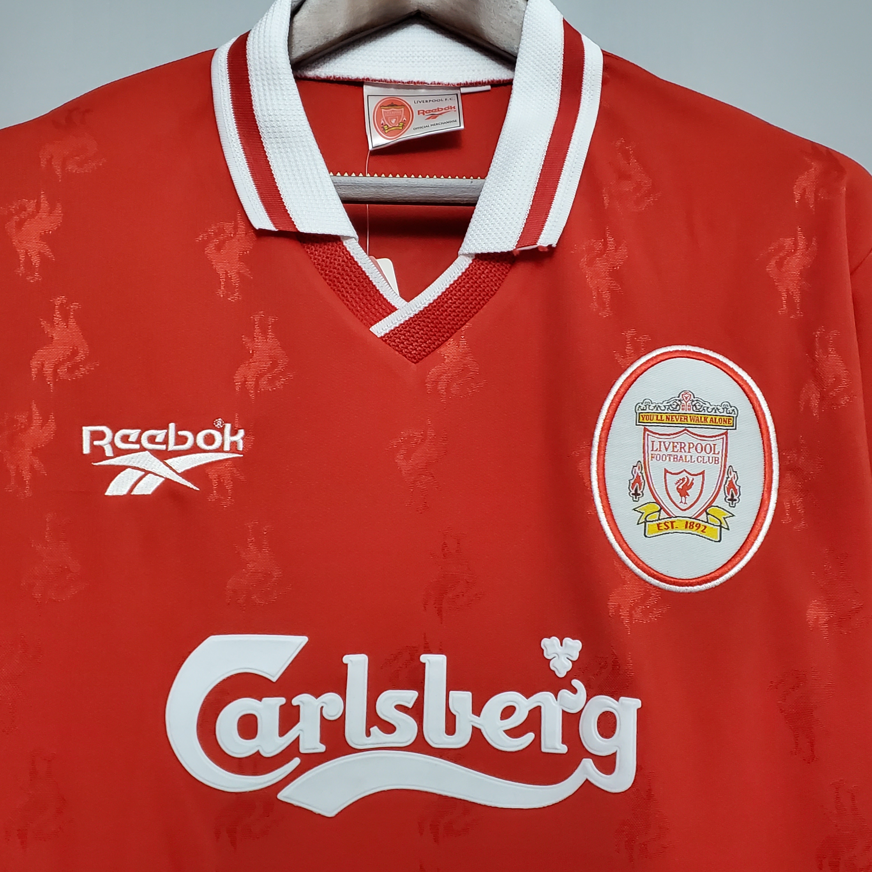1996/1997 Liverpool Retro Home Football Shirt