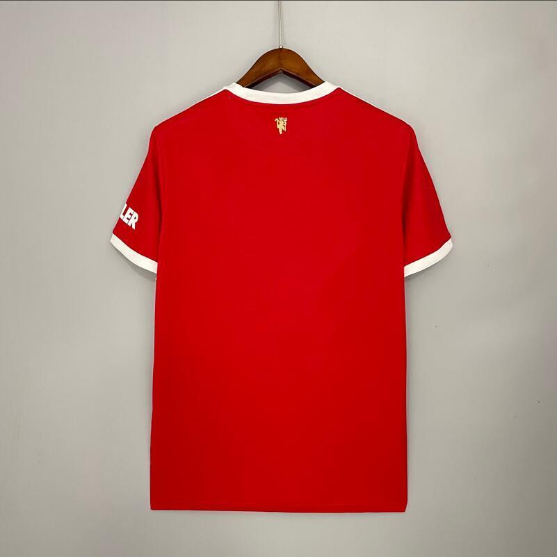 21/22Manchester United home  retro football jersey