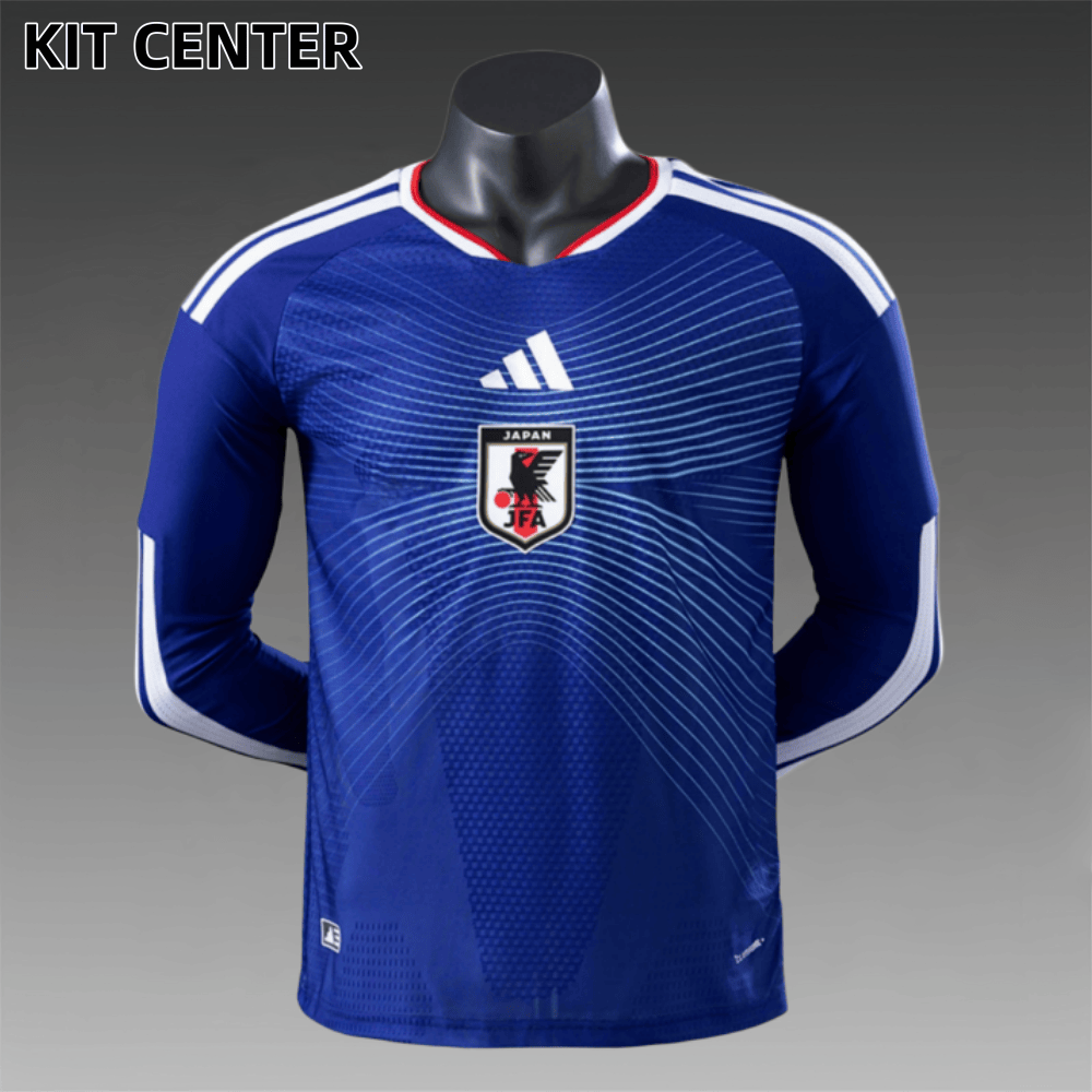 2026 Japan Home Long-Sleeve Football Shirt (Player Edition)