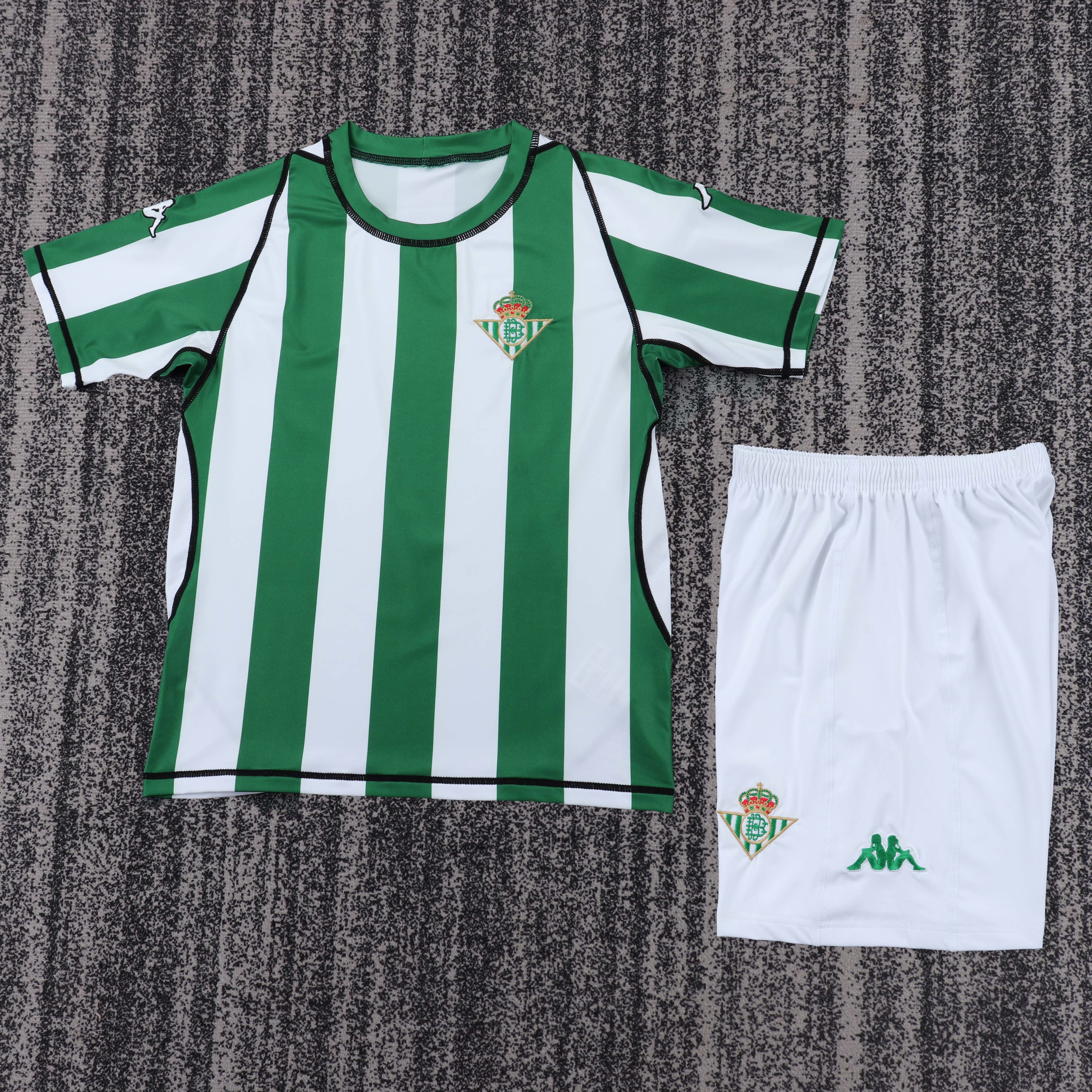 2003/2004 Real Betis home  Retro Football Shirt ( Kids Kit )