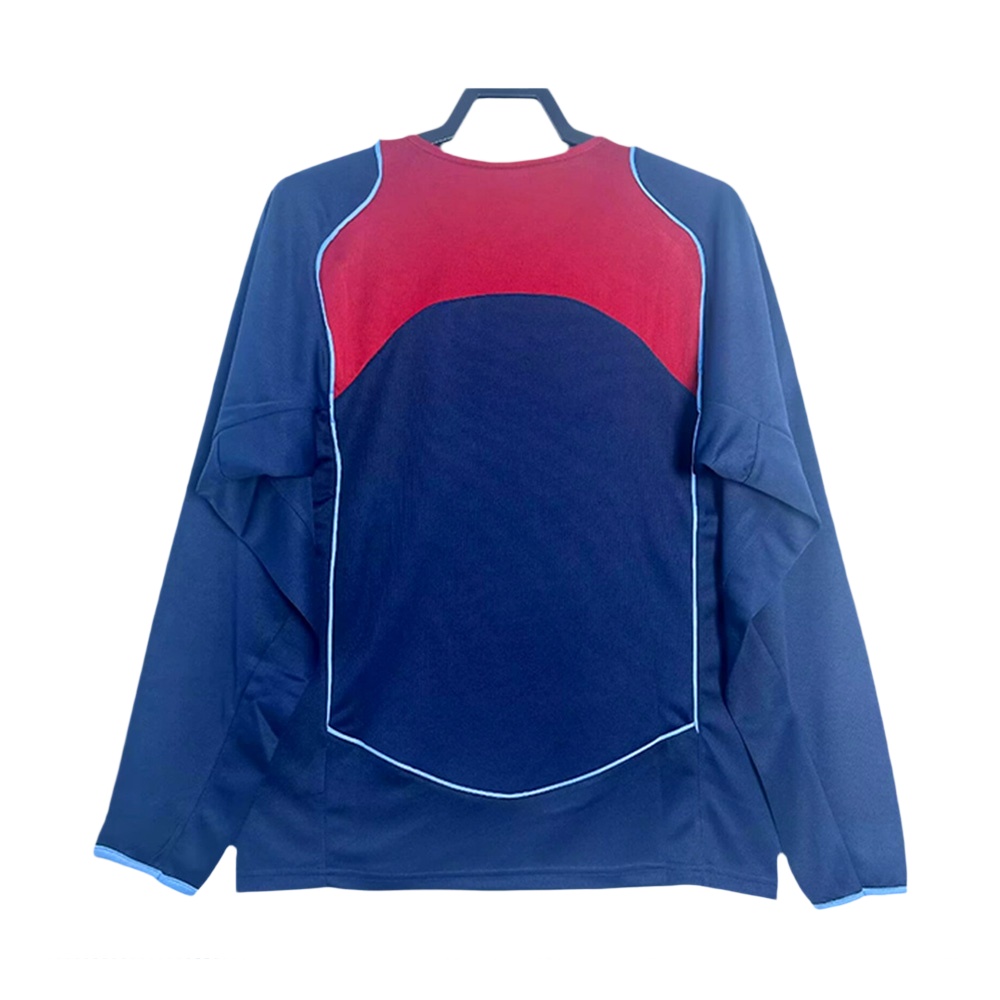 2004/2005 Atletico Madrid Retro Away Long Sleeved Football Shirt