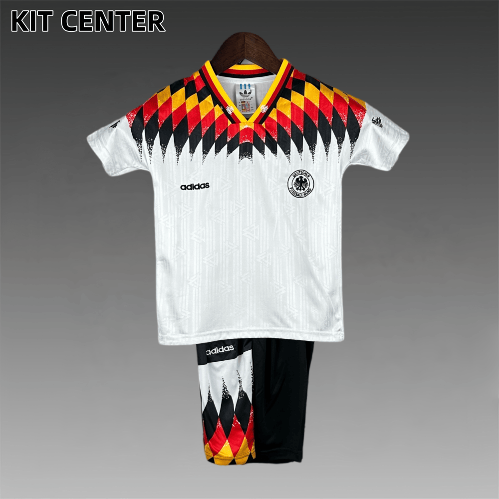 1994 Germany home Retro Football Shirt ( Kids Kit )